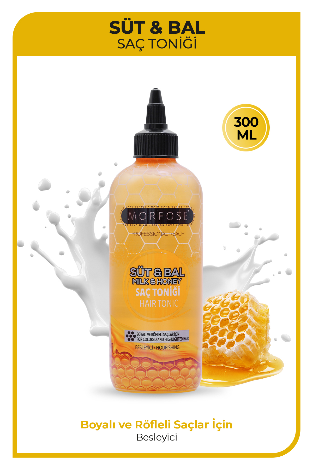 Morfose Süt & Bal Saç Toniği 300 ml