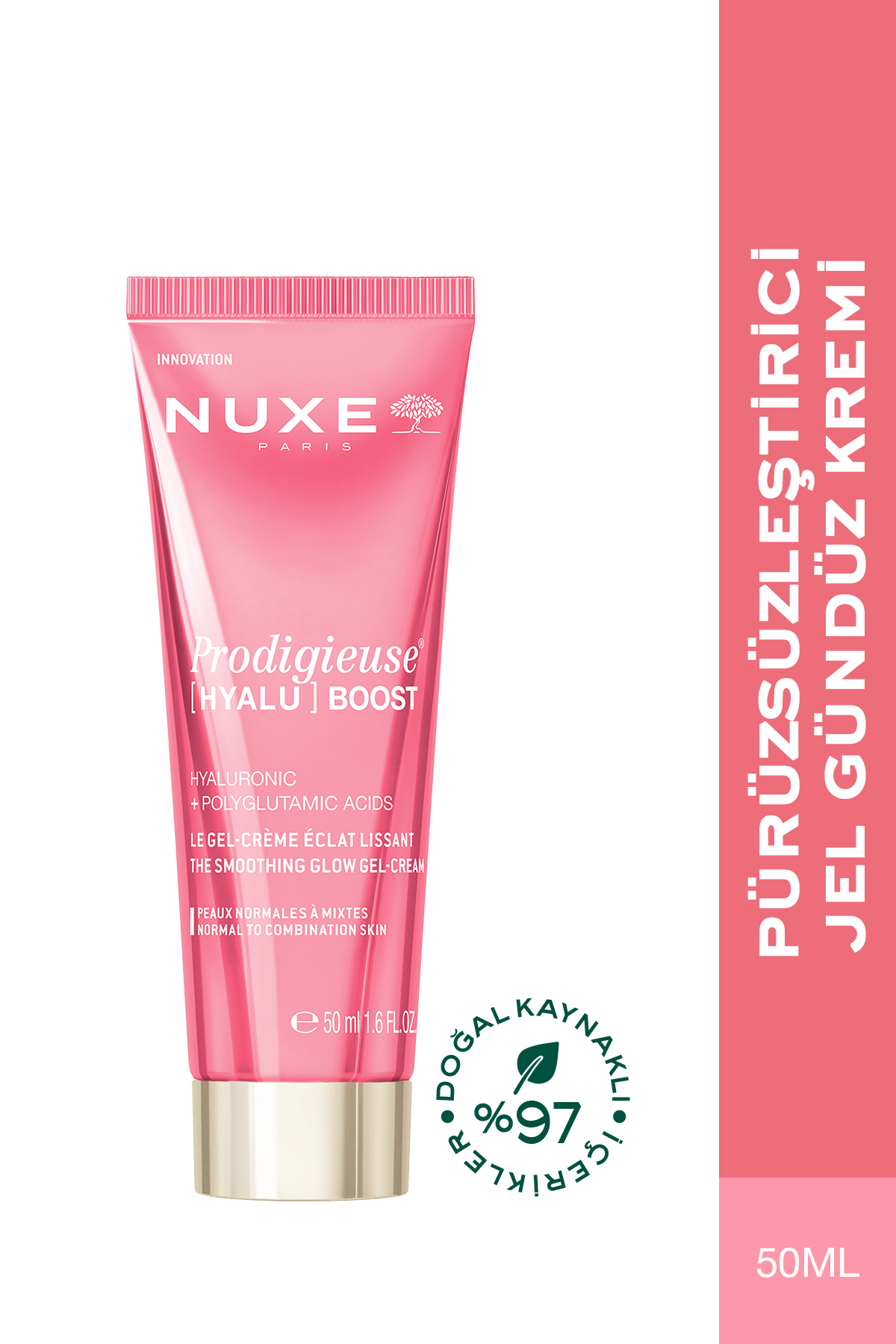 Nuxe HYALU BOOST Pürüzsüzleştirici ve Aydınlatıcı Jel Krem 50 ML