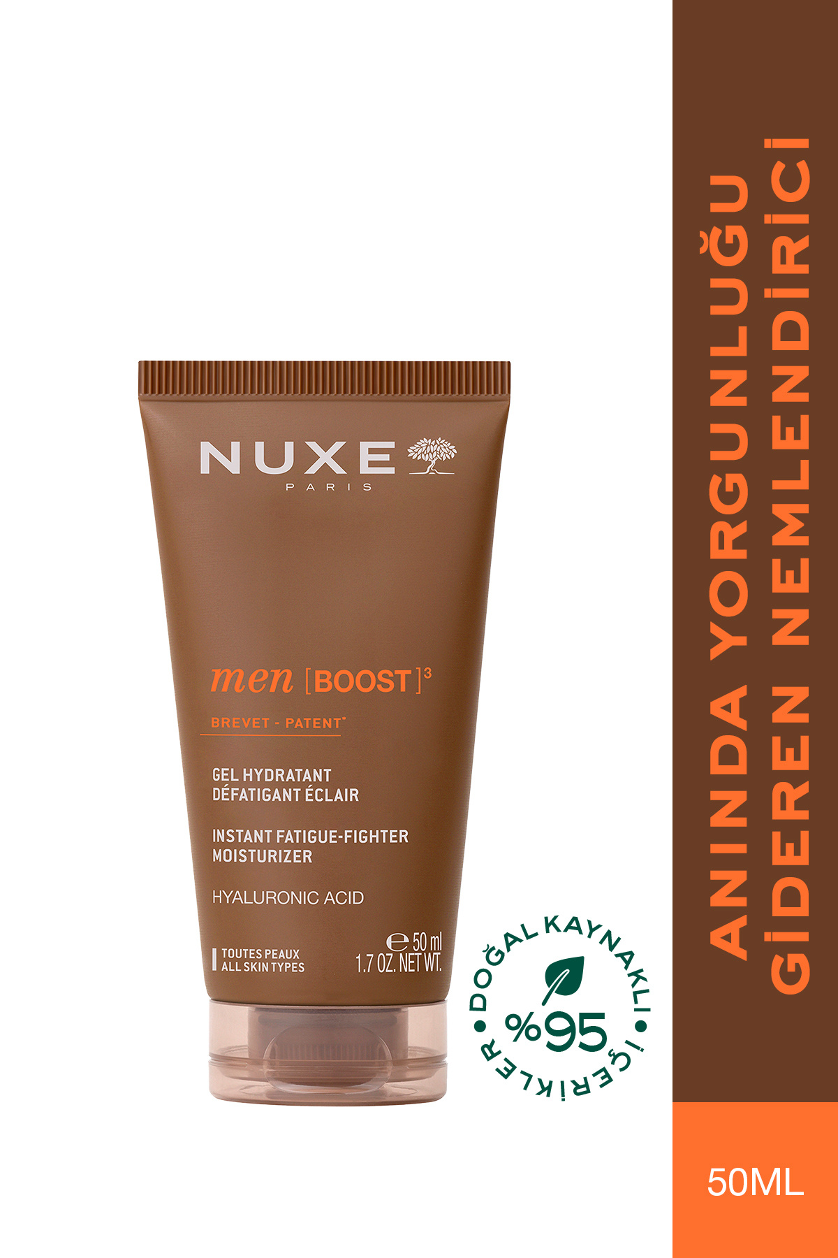Nuxe Erkek Nemlendirici Jel Krem 50 ML