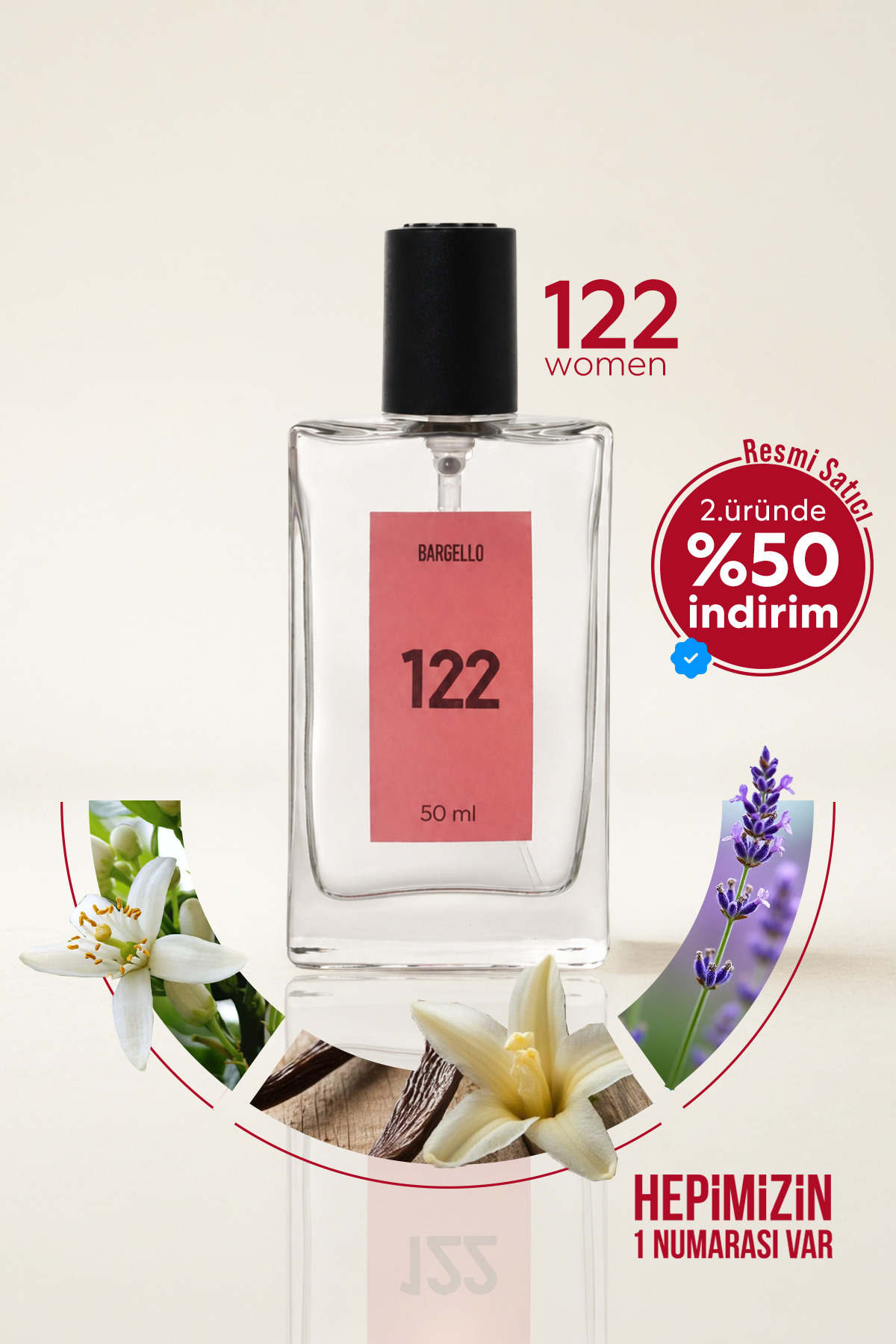 Bargello 122 Kadın 50 ml Parfüm Edp Orıental
