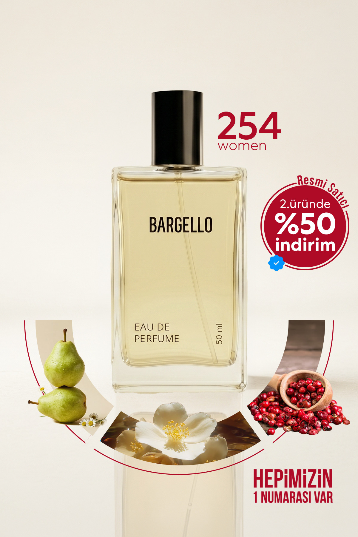 Bargello 254 Kadın 50 ml Parfüm Edp Floral