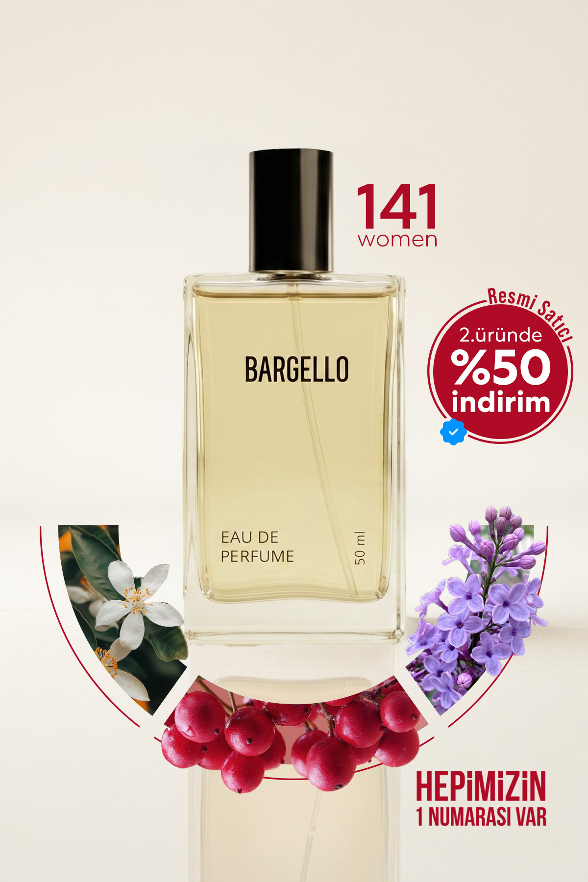 Bargello 141 Kadın 50 ml Parfüm Edp Floral