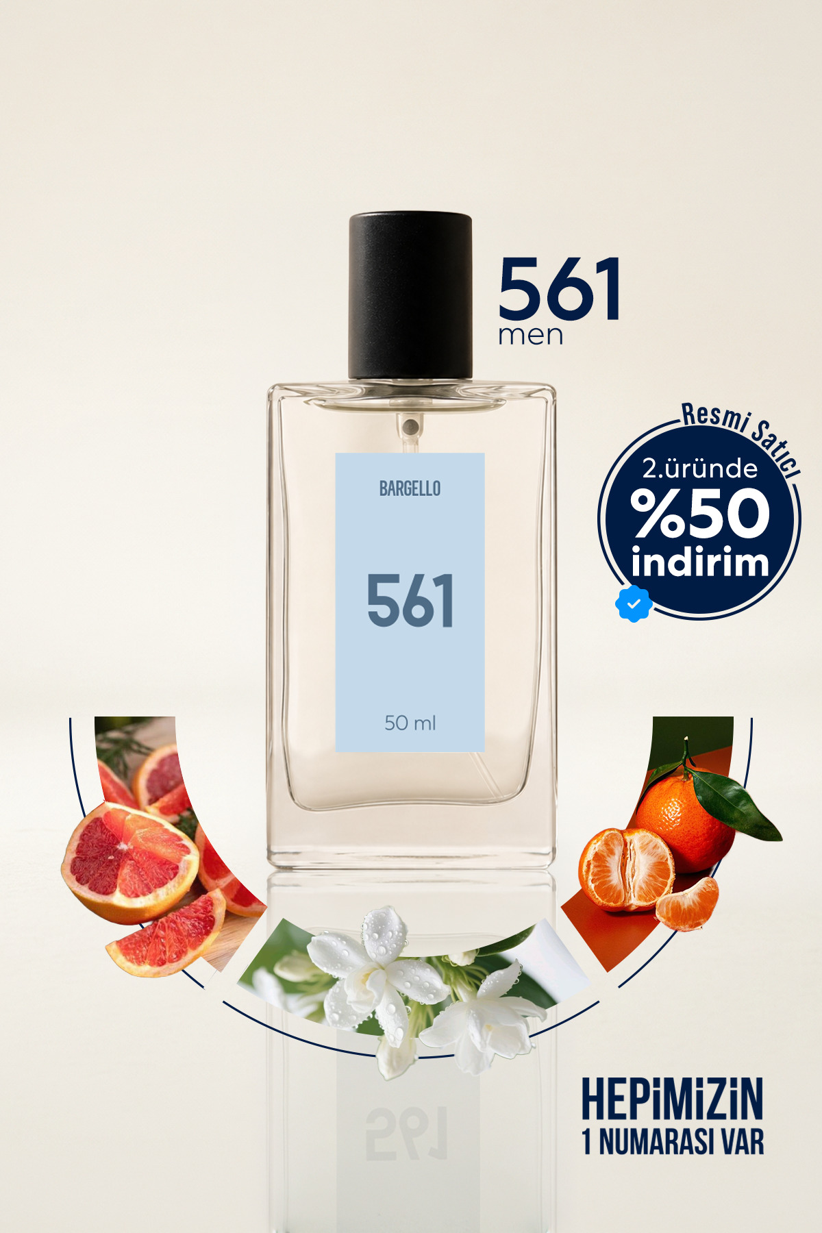Bargello 561 Erkek 50 ml Parfüm Edp Fresh