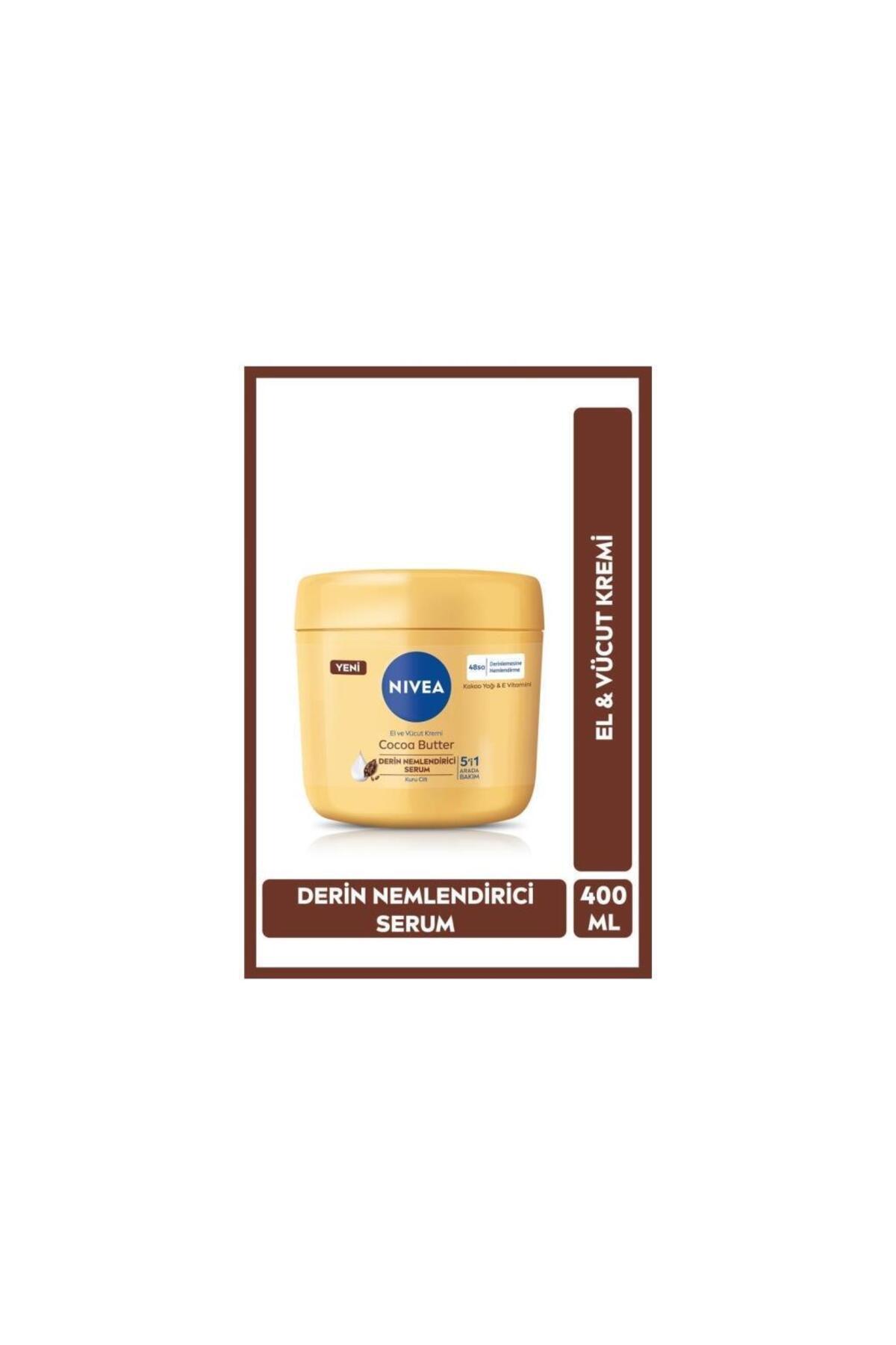 NIVEA Cocoa Butter El Ve Vücut Bakım Kremi 400ml