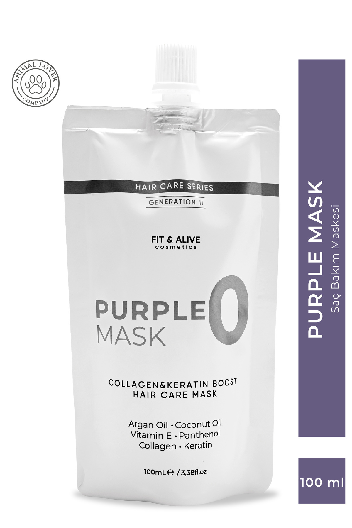 Fit & Alive Purple Saç Maskesi