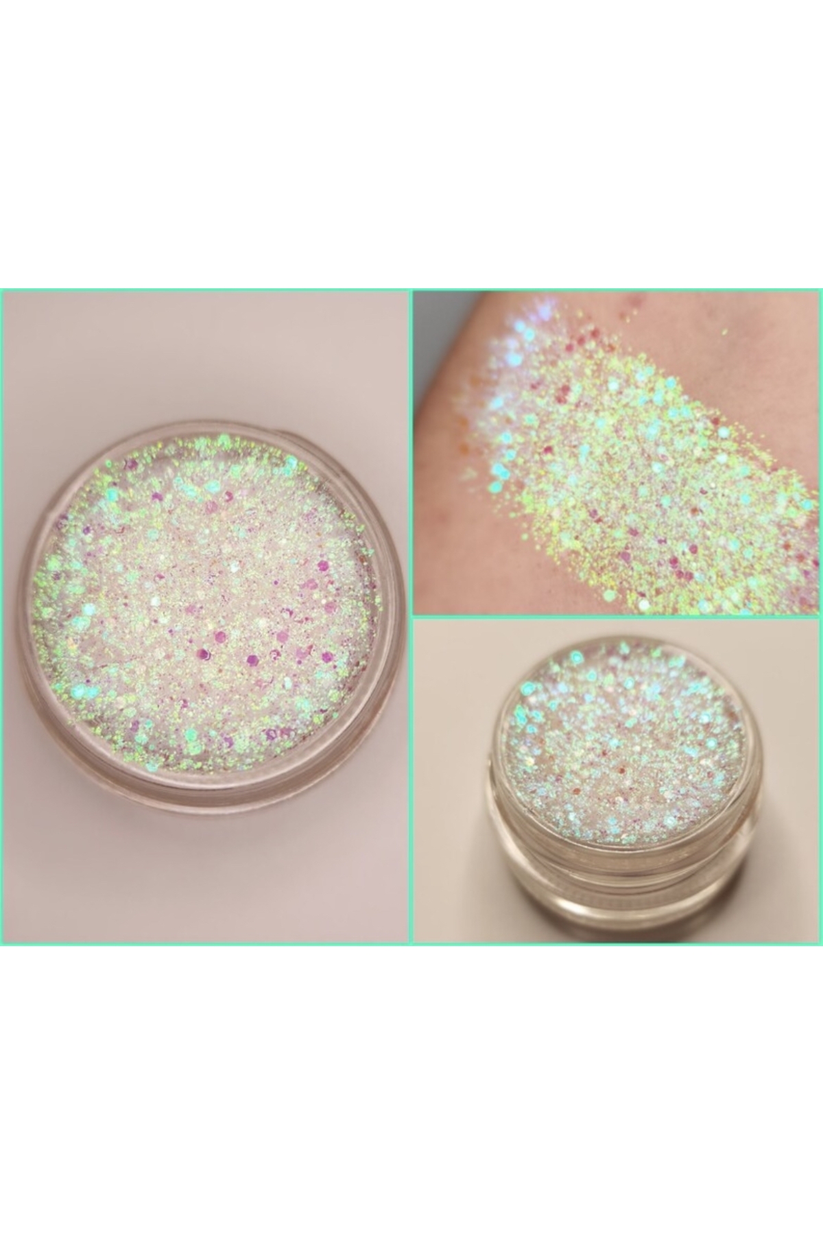 Serashine Face Glitter Yüz Simi Makyaj Simi Işıltılı Parlak Jel Vücut Simi