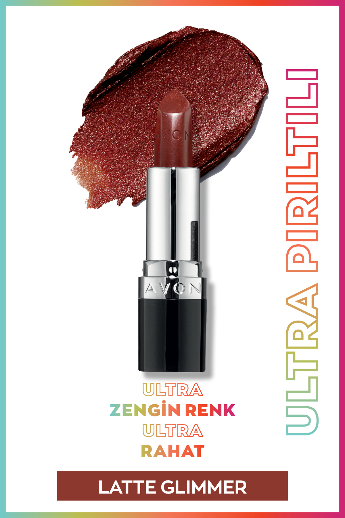 AVON Ultra Shimmer Lipstick - Latte Glimmer