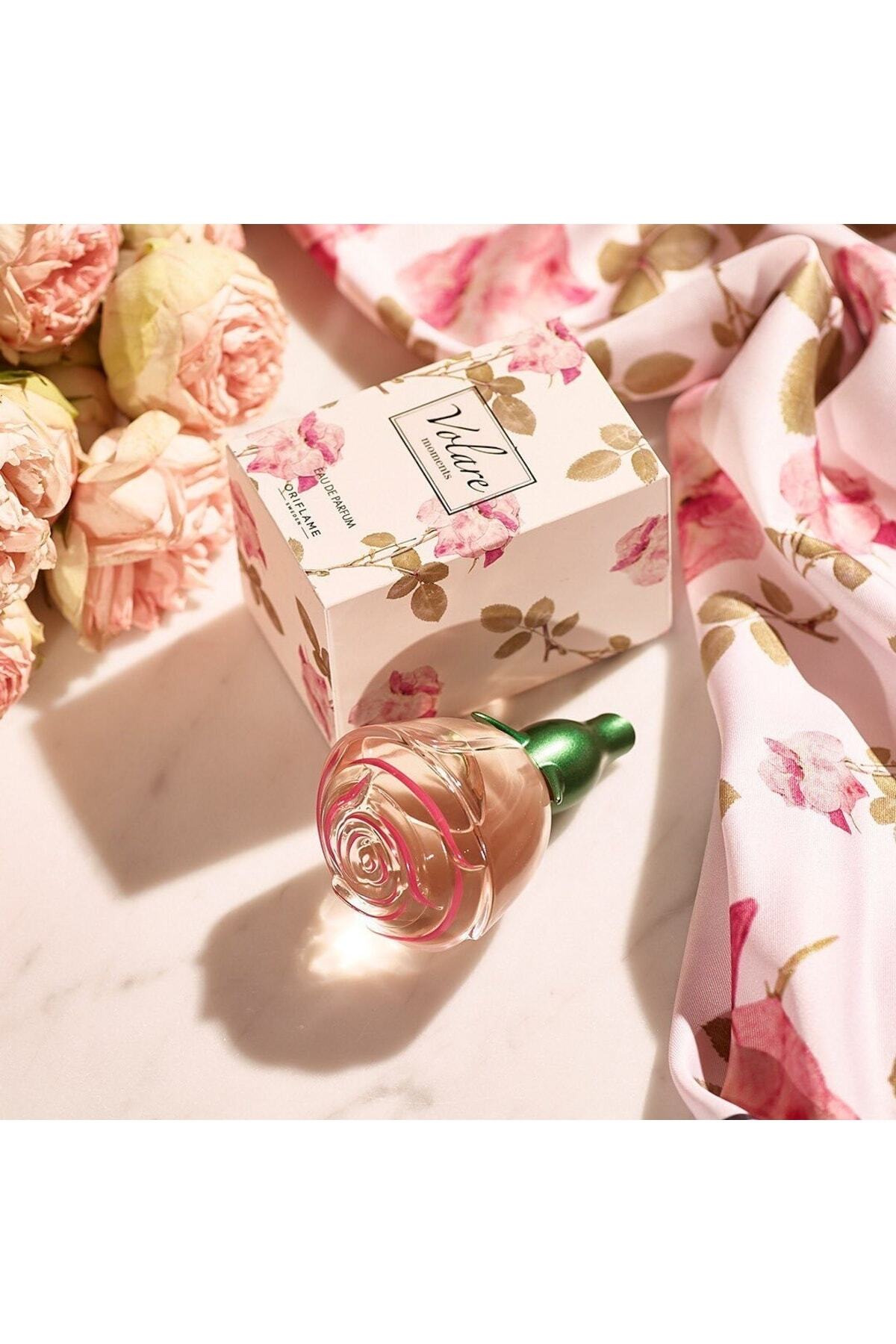 Oriflame Özel Tasarlanmış Güle Benzer Şişesinde Volare Moments Edp 50 ml Kadın Parfümü 35661moments