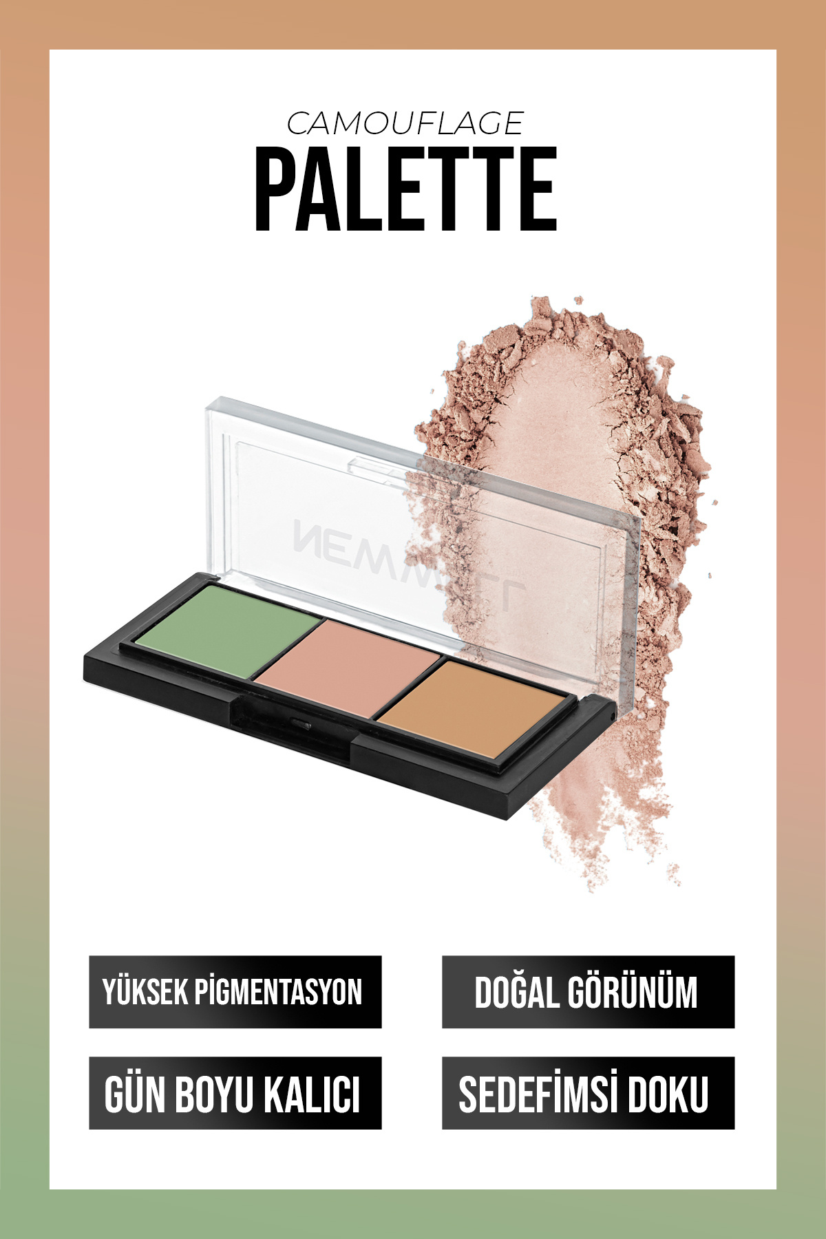 New Well Porcelain Make Up Camouflage Kapatıcı