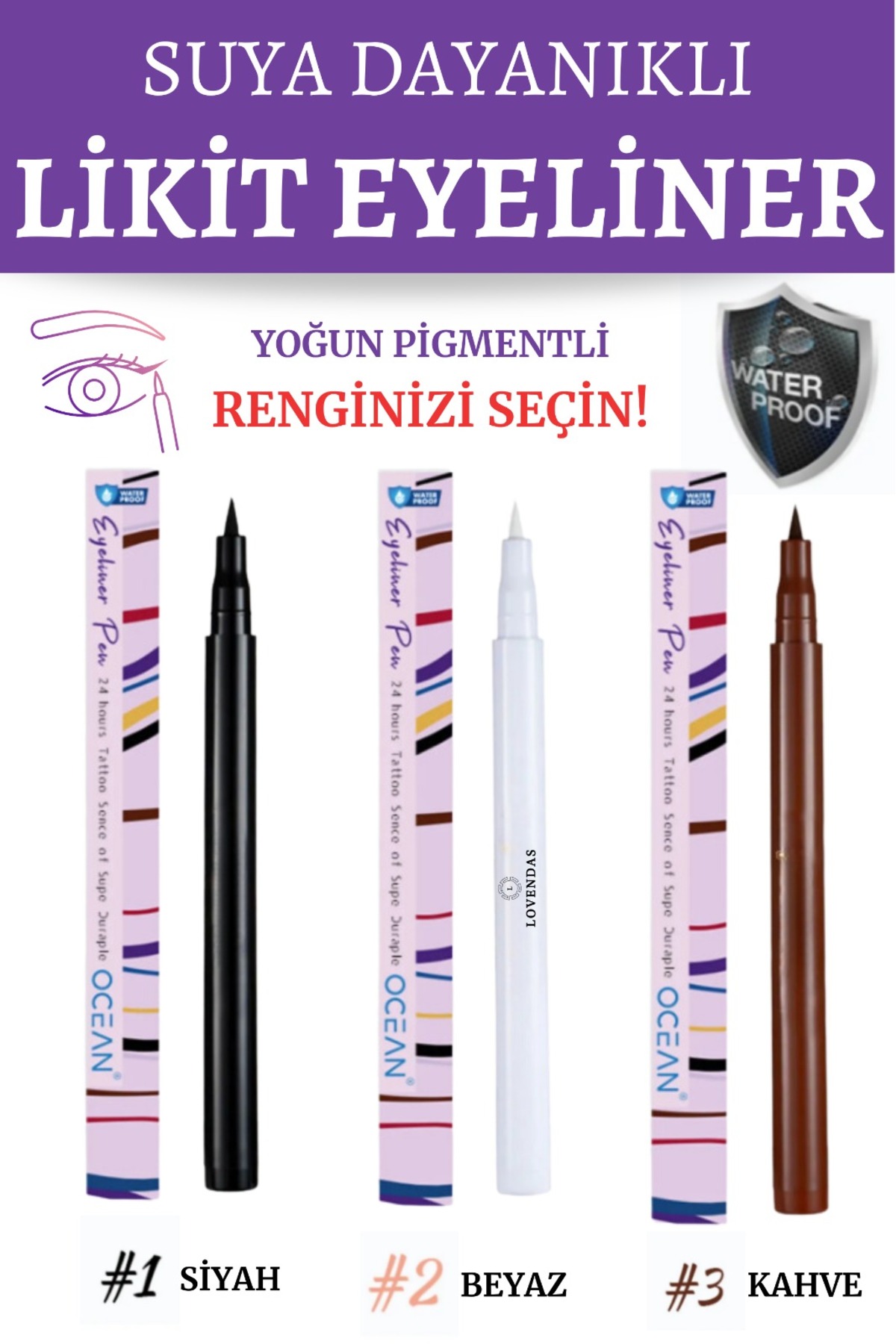 Lovendas Eyeliner Likit Kalem