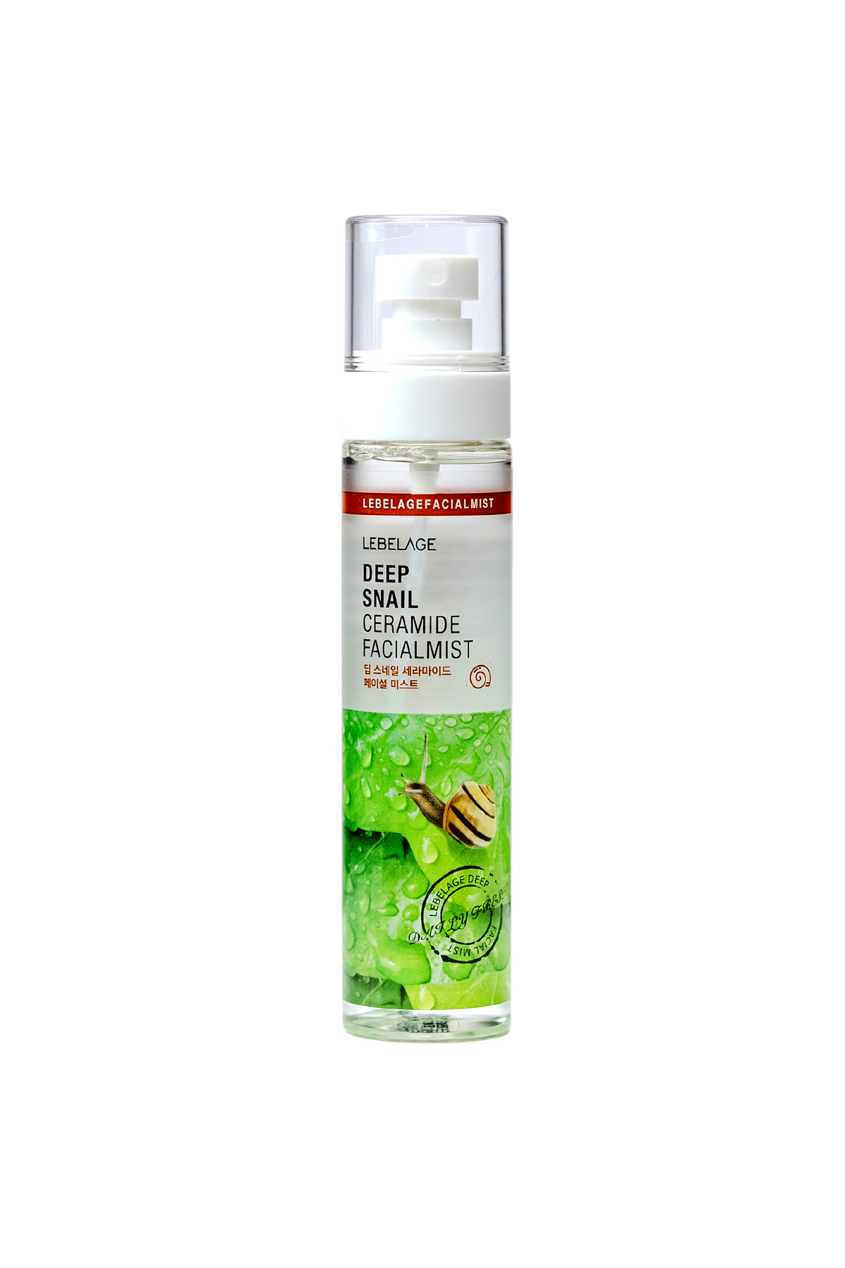 LEBELAGE Salyangoz Özü ve Ceramide İçeren Nemlendirici Sprey Mist LEBELAGE Snail Ceramide Facial Mist