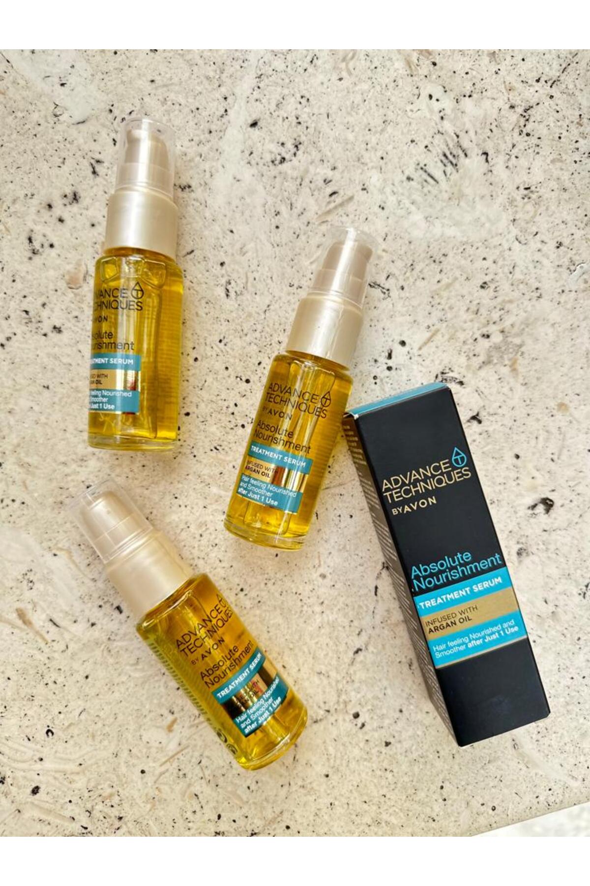 AVON 3'lü Paket AVON Argan Saç Bakım Yağı