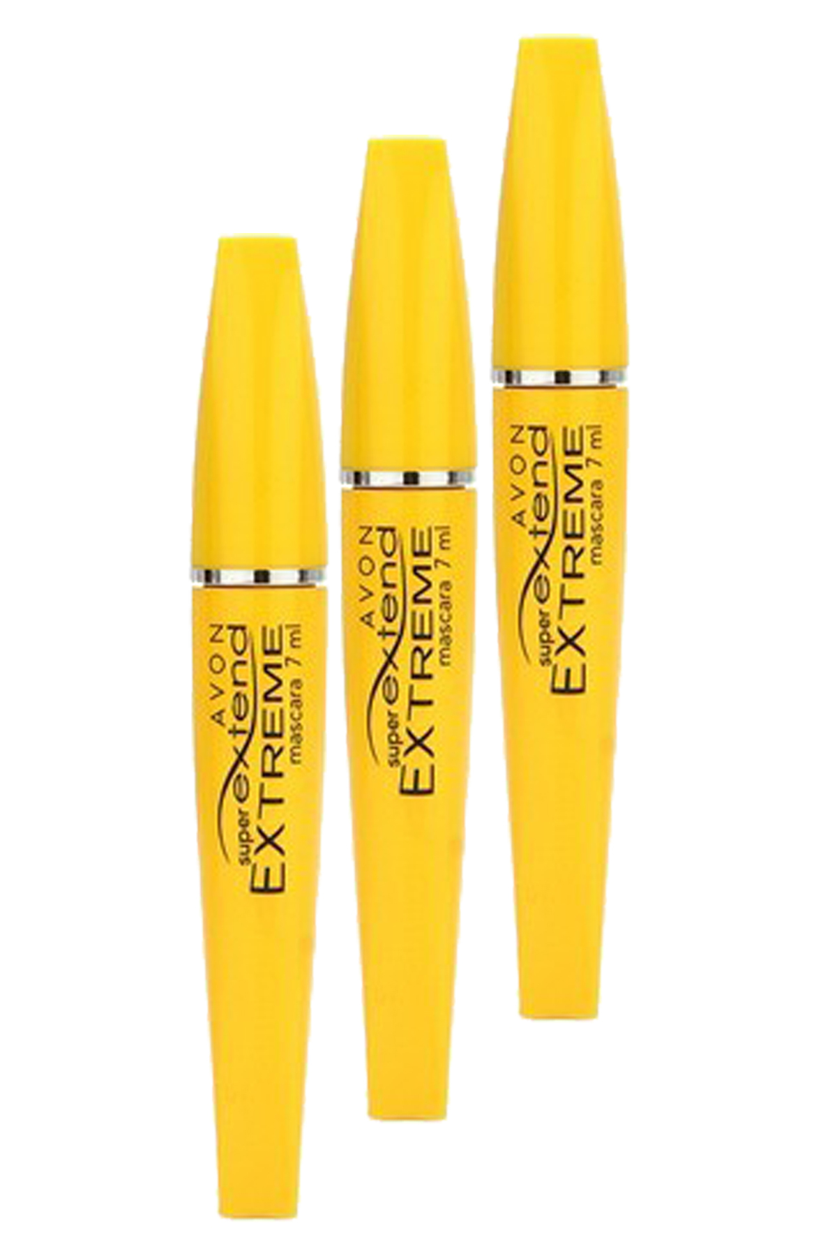 AVON Super Extend Extreme Uzun Gösteren Maskara Black Üçlü Set