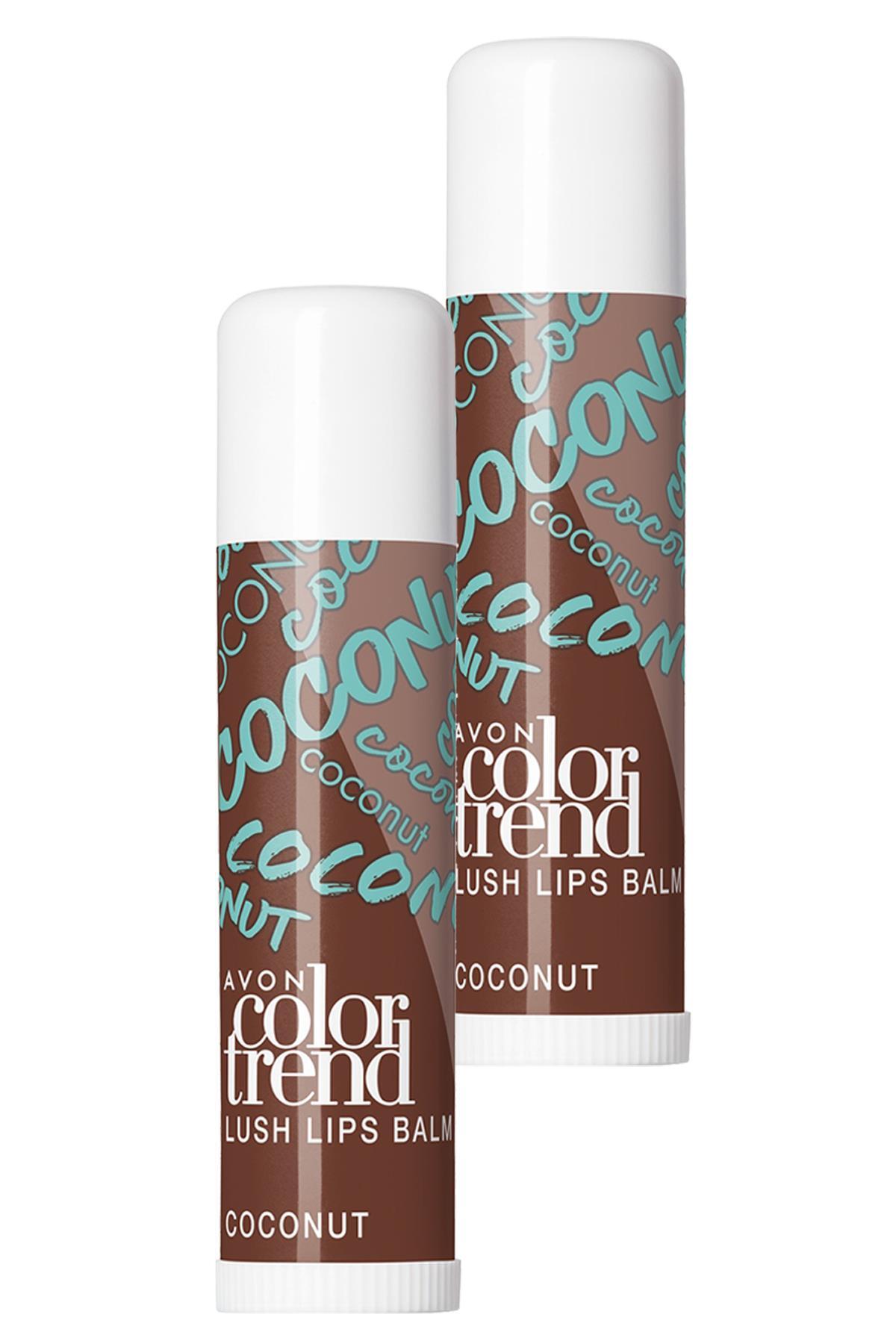 AVON Color Trend Lush Dudak Balmı Coconut Ikili Set