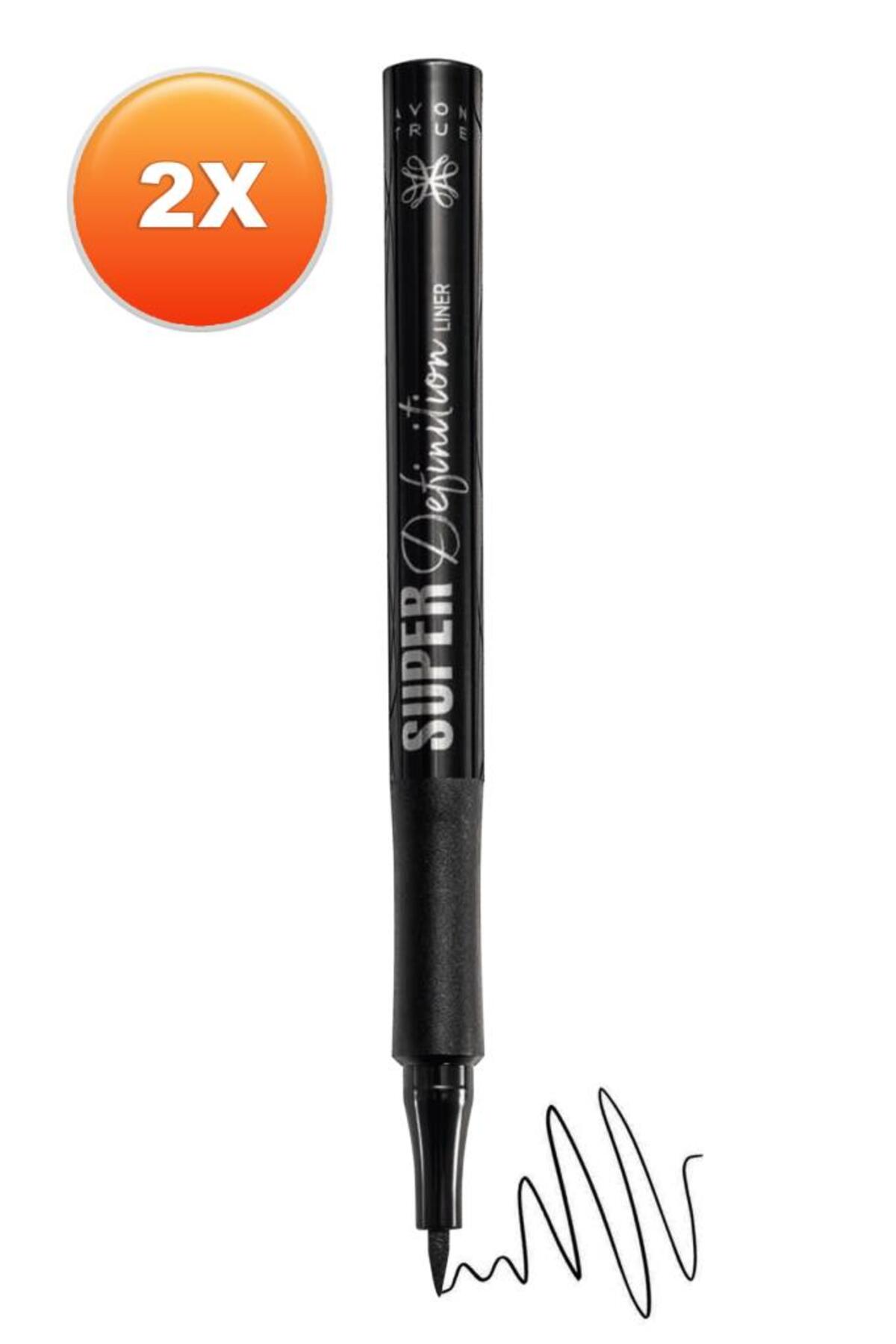 AVON True Super Definition Siyah Eyeliner İkili Set