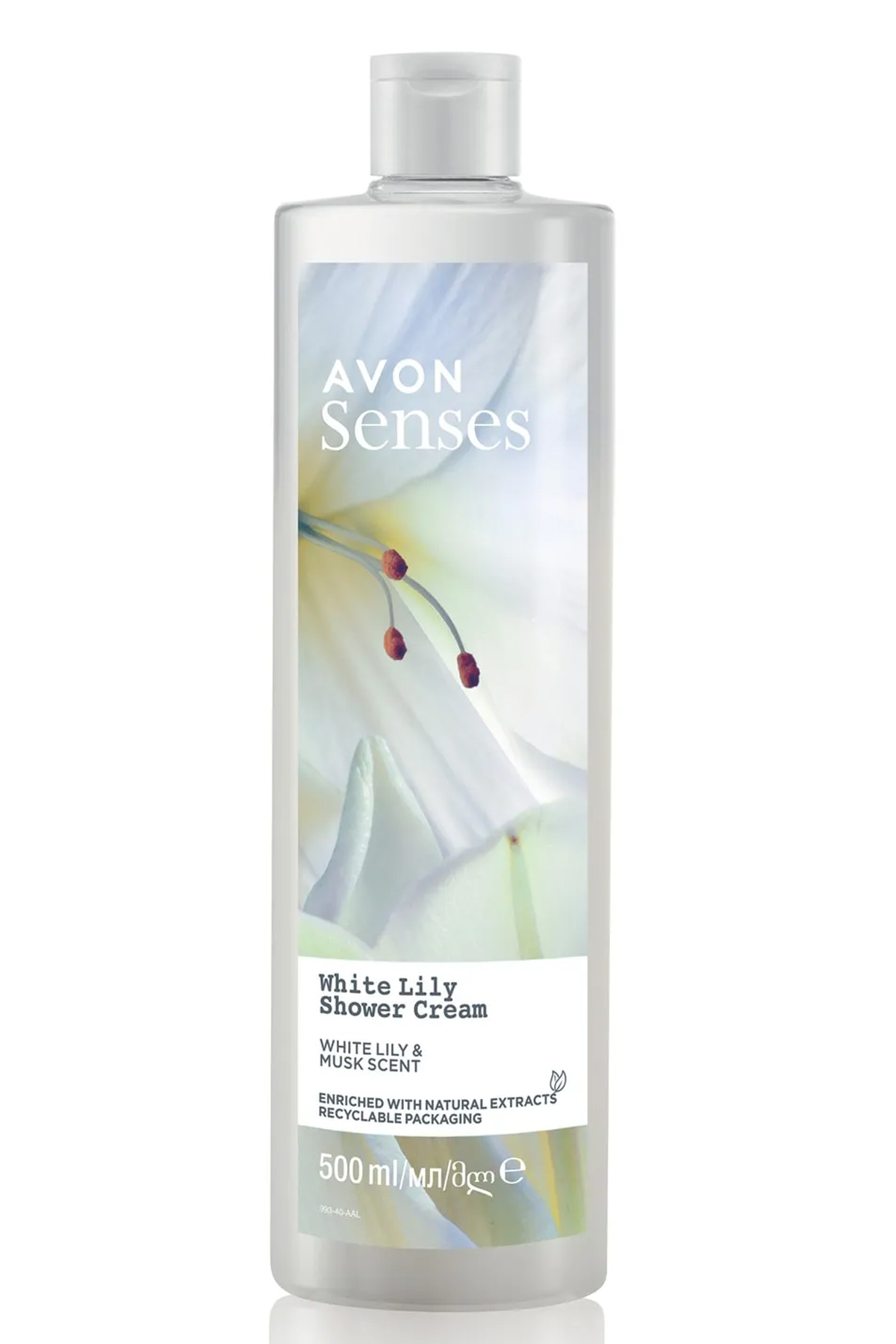 AVON Senses White Lily Beyaz Zambak Kokulu Duş Jeli 500 Ml.