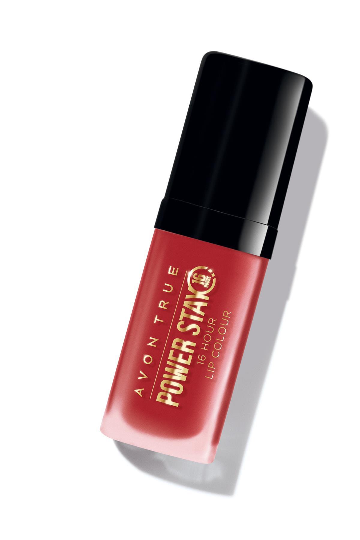 AVON True Power Stay Likit Ruj 7 Ml. Resilient Red