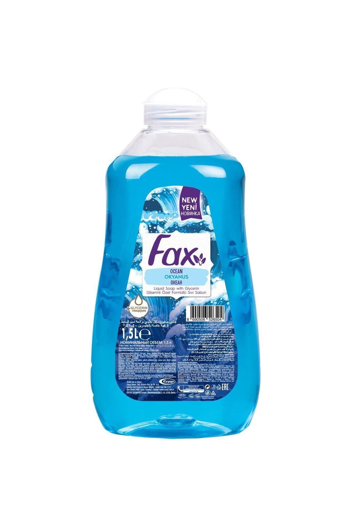 Fax Sıvı Sabun Okyanus Ferahlığı 1.5lt