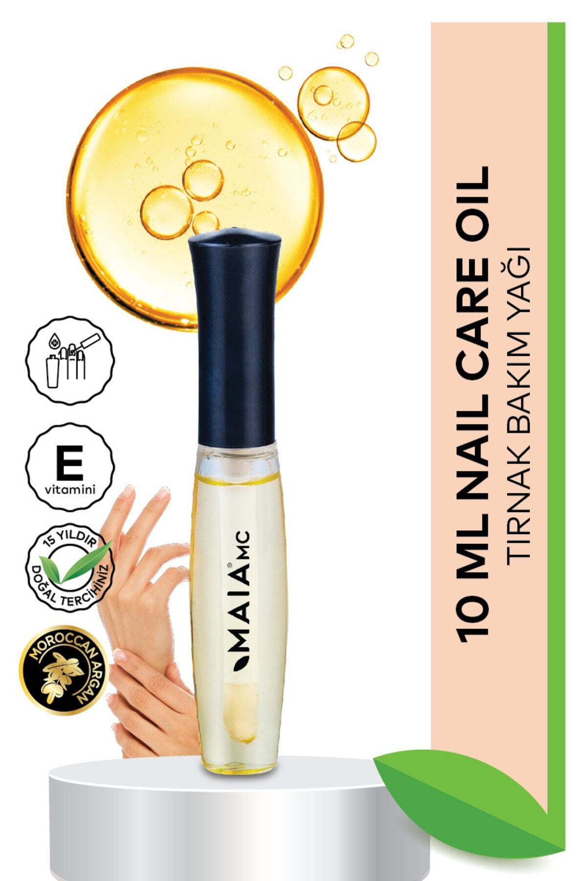 Maia mc Tırnak Bakım Yağı Argan Yağı Ve E Vitamin Hassas Ve Kırılgan Tırnak Yapısını Güçlendirir