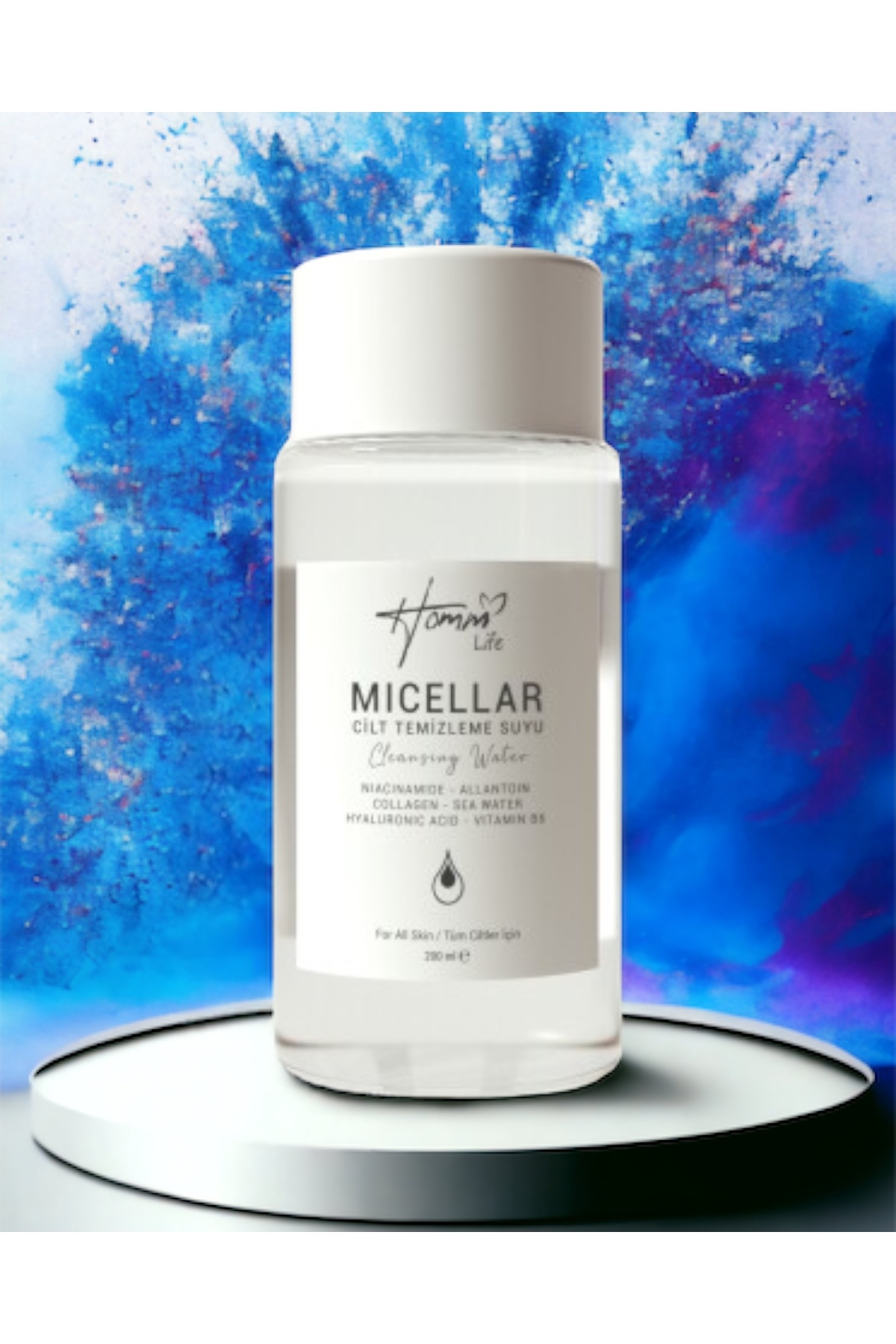 Homm Life HOMM MICELLER MAKYAJ TEMİZLEME SUYU
