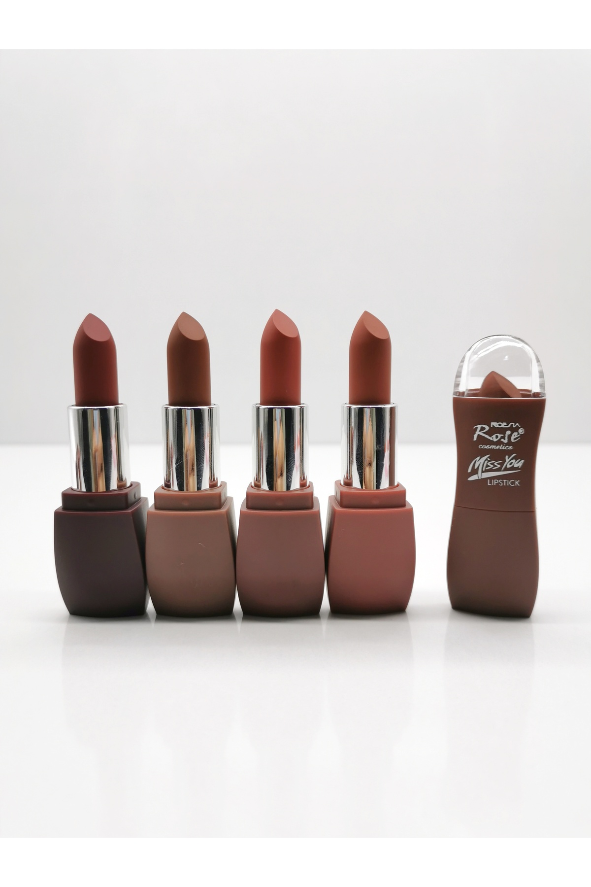 Roesıa Rose Cosmetics Rose Özel Seri 4'lü Mıss You Model Ruj Seti