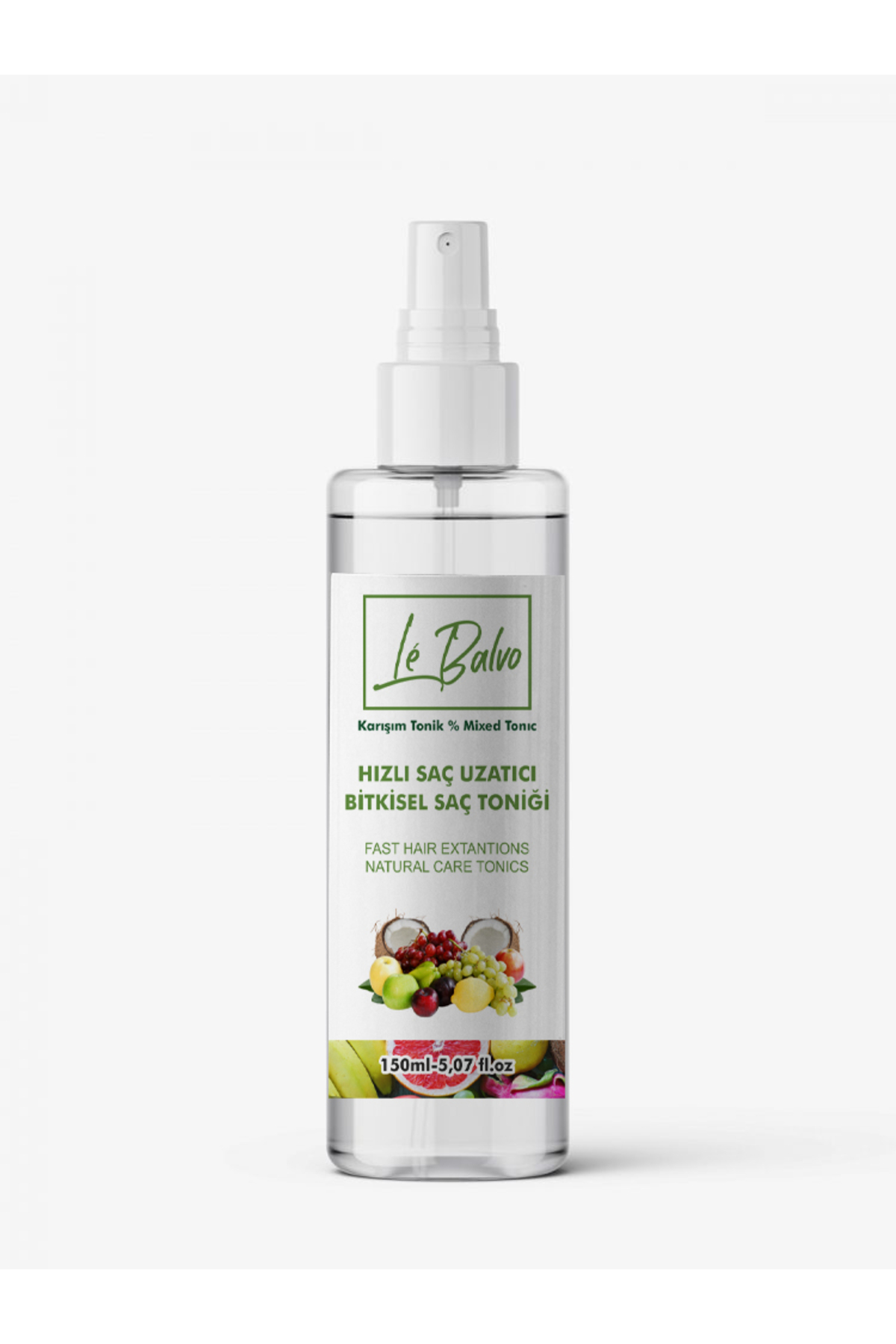 Le Balvo Hızlı Saç Uzatmaya Yardımcı Bitkisel Saç Tonik 150 Ml (Hair Tonic For Hair Growth)