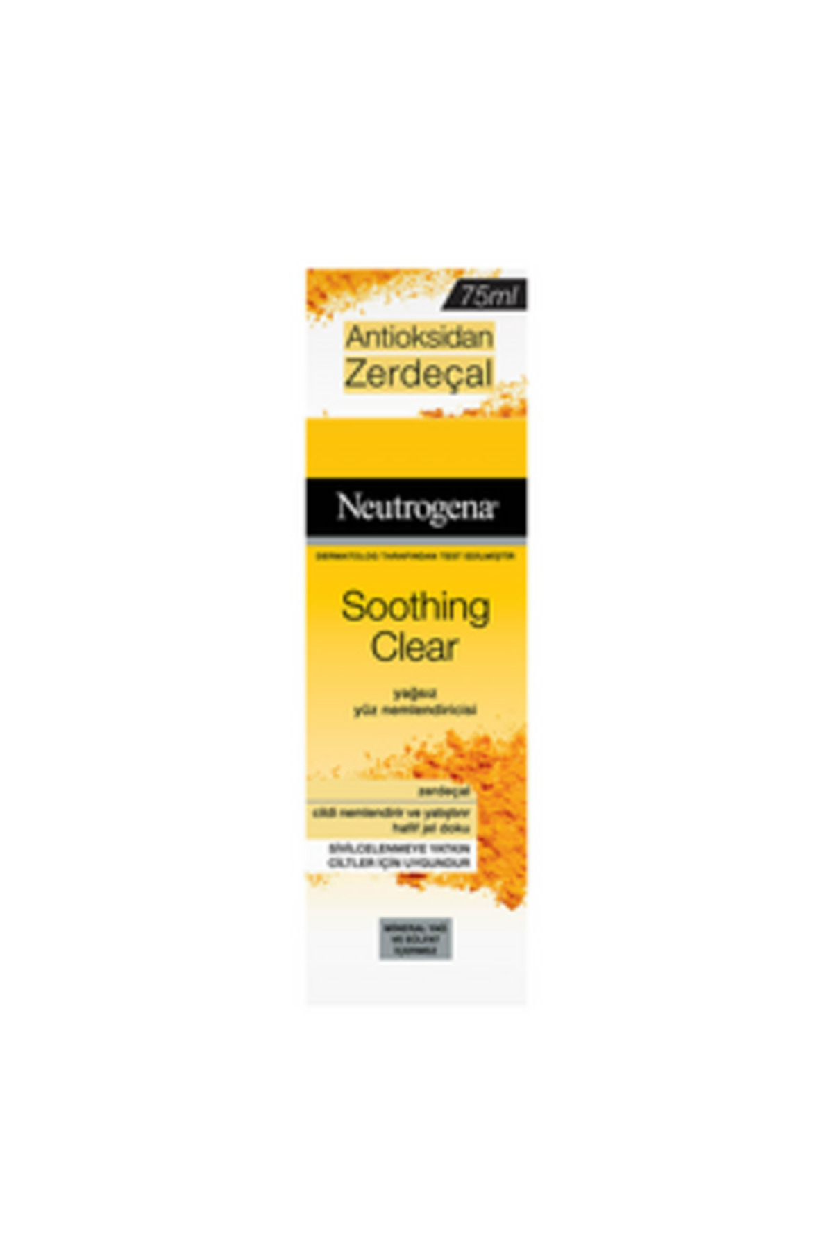 Neutrogena Soothing Clear Yağsız Nemlendirici Zerdeçal 75 Ml ( 1 ADET )