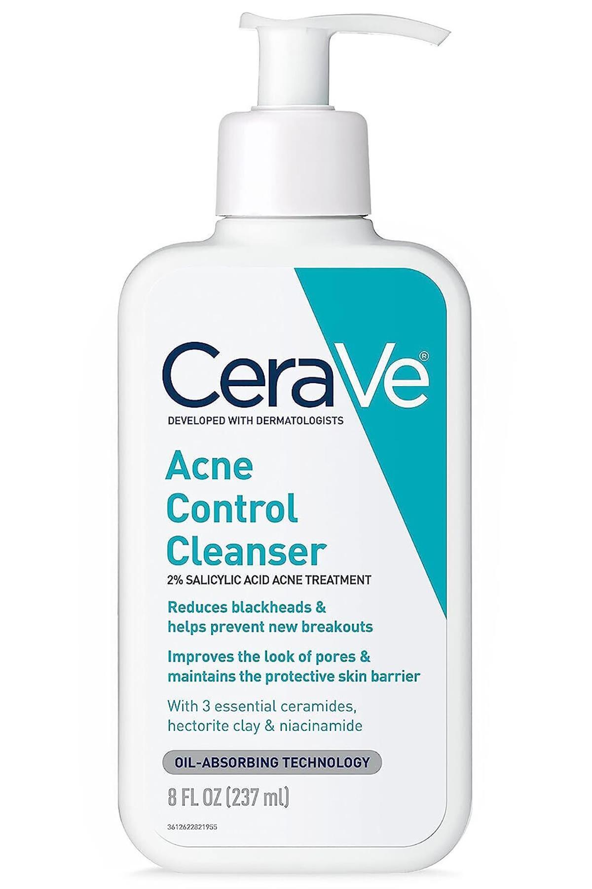 CeraVe Akne Kontrolü Temizleyici 237 ml