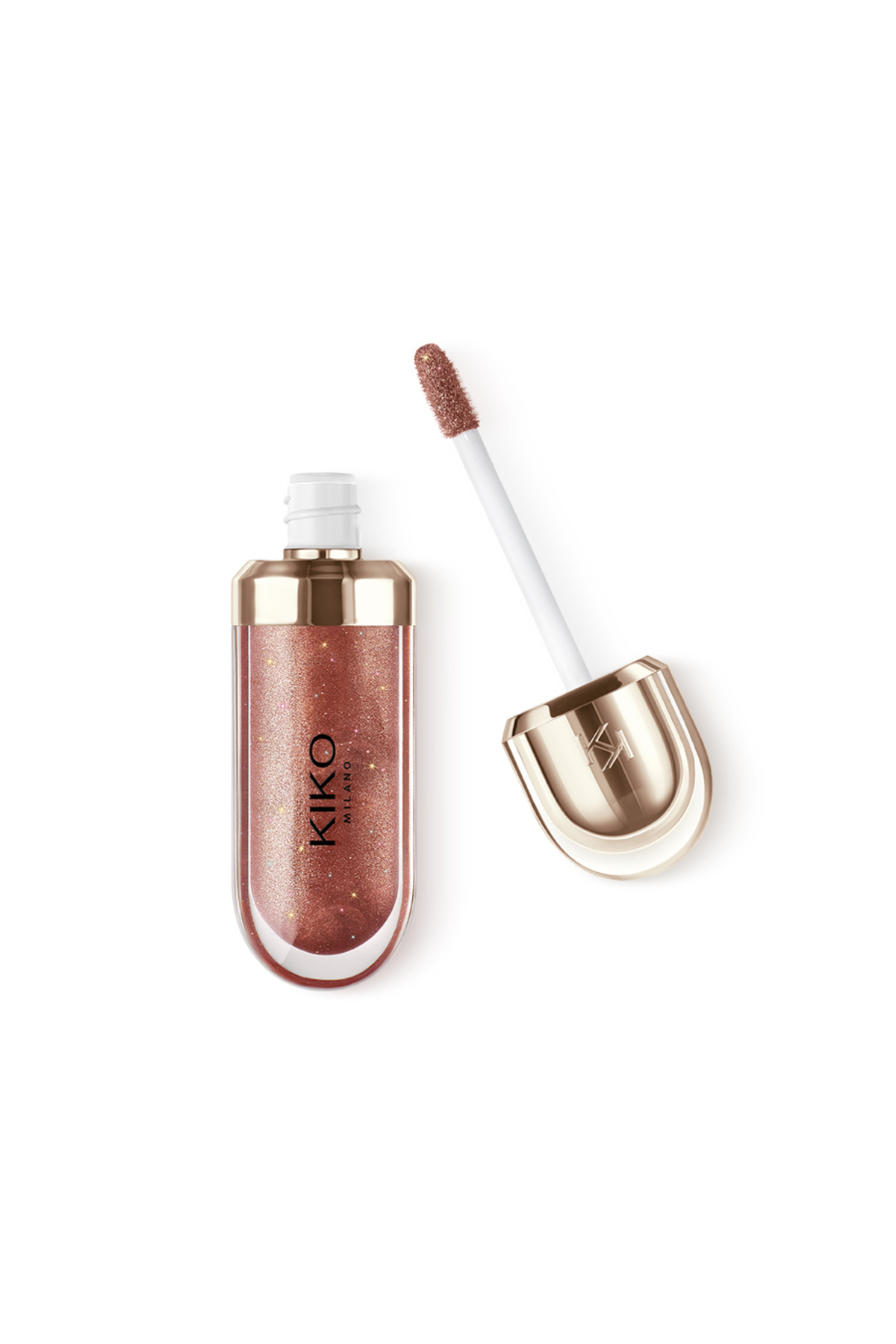 Kiko Dudak Parlatıcısı-3D Hydra Lip Gloss Limited Edition-45 Enchanting Rosewood-Besleyici, Nemlendirici