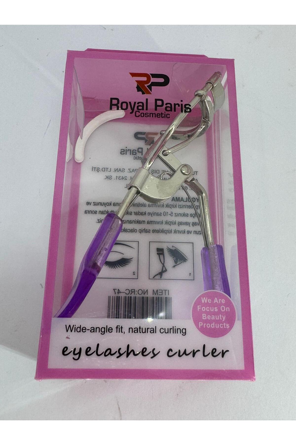 PARİS Kirpik Kıvırma Makası Royal Paris Plastik Saplı