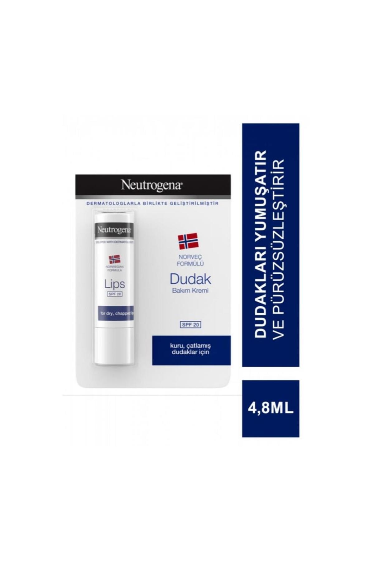 Neutrogena Dudak Bakım Kremi Spf20 4,8 Gr