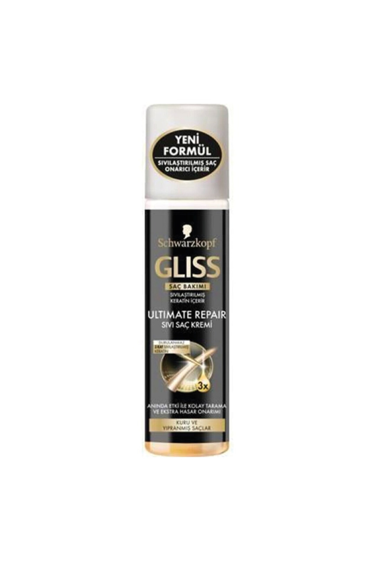 Gliss Sıvı Saç Kremi Ultımate Repaır 200 ml