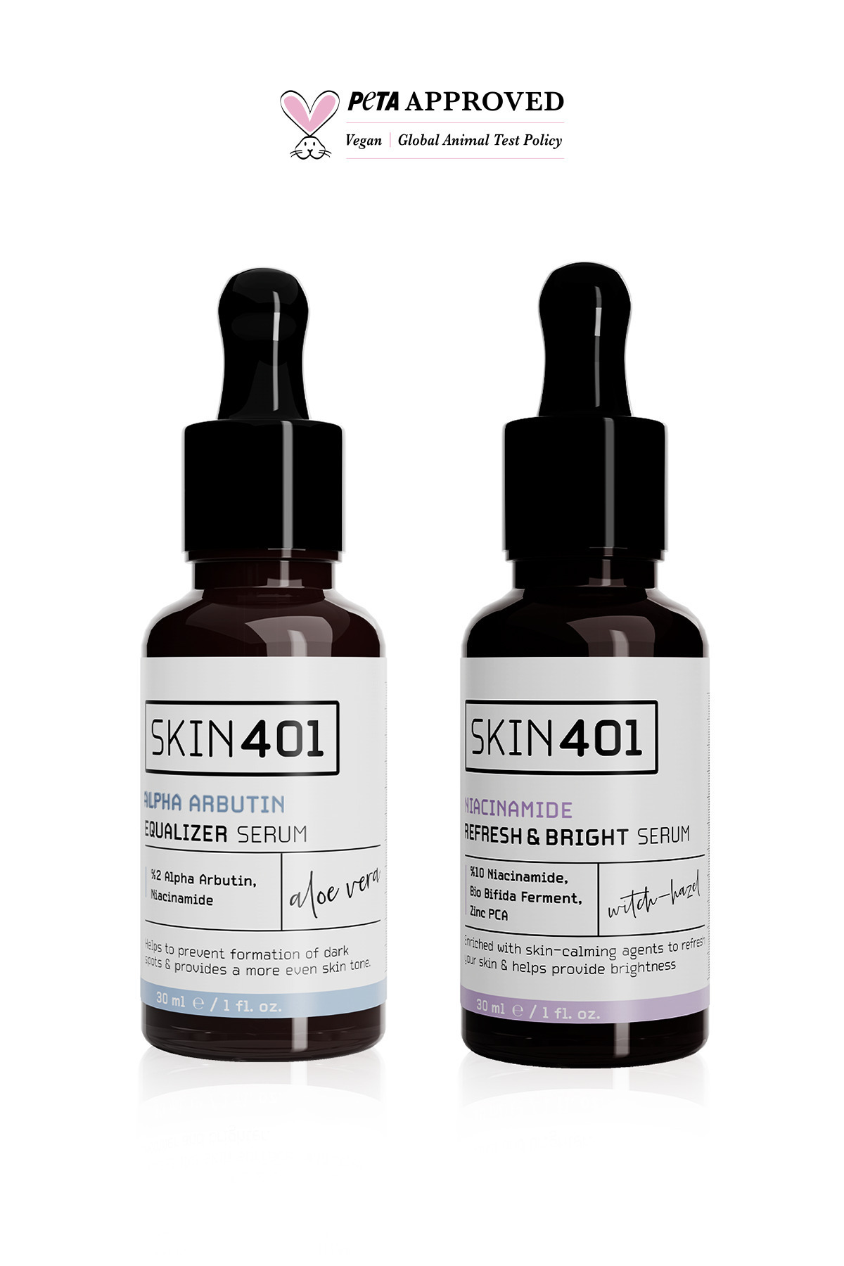Skin401 Koyu Leke ve Siyah Nokta Serum Seti