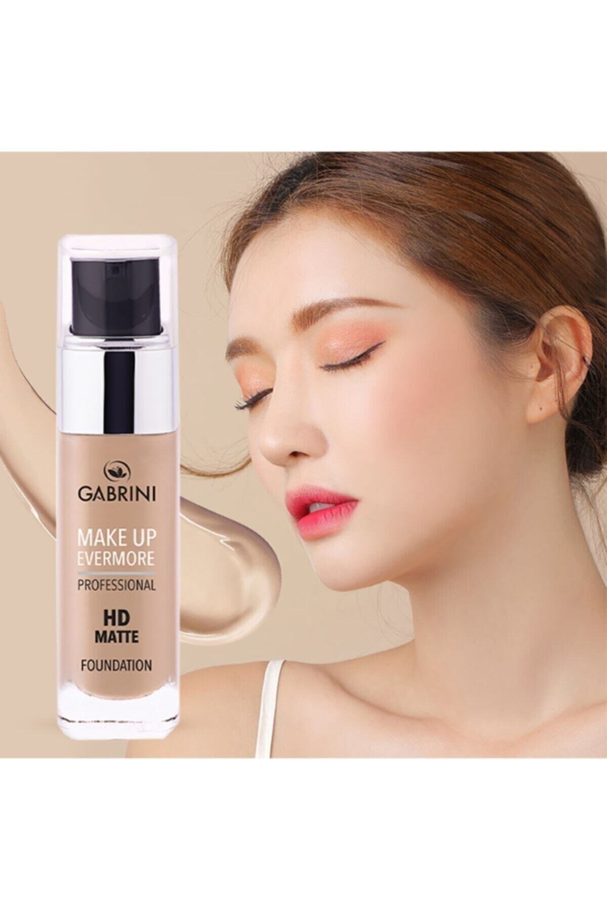 Gabrini Mat Fondöten Ultra Yoğun Kapatıcı Professional Hd 30 Ml No: 1