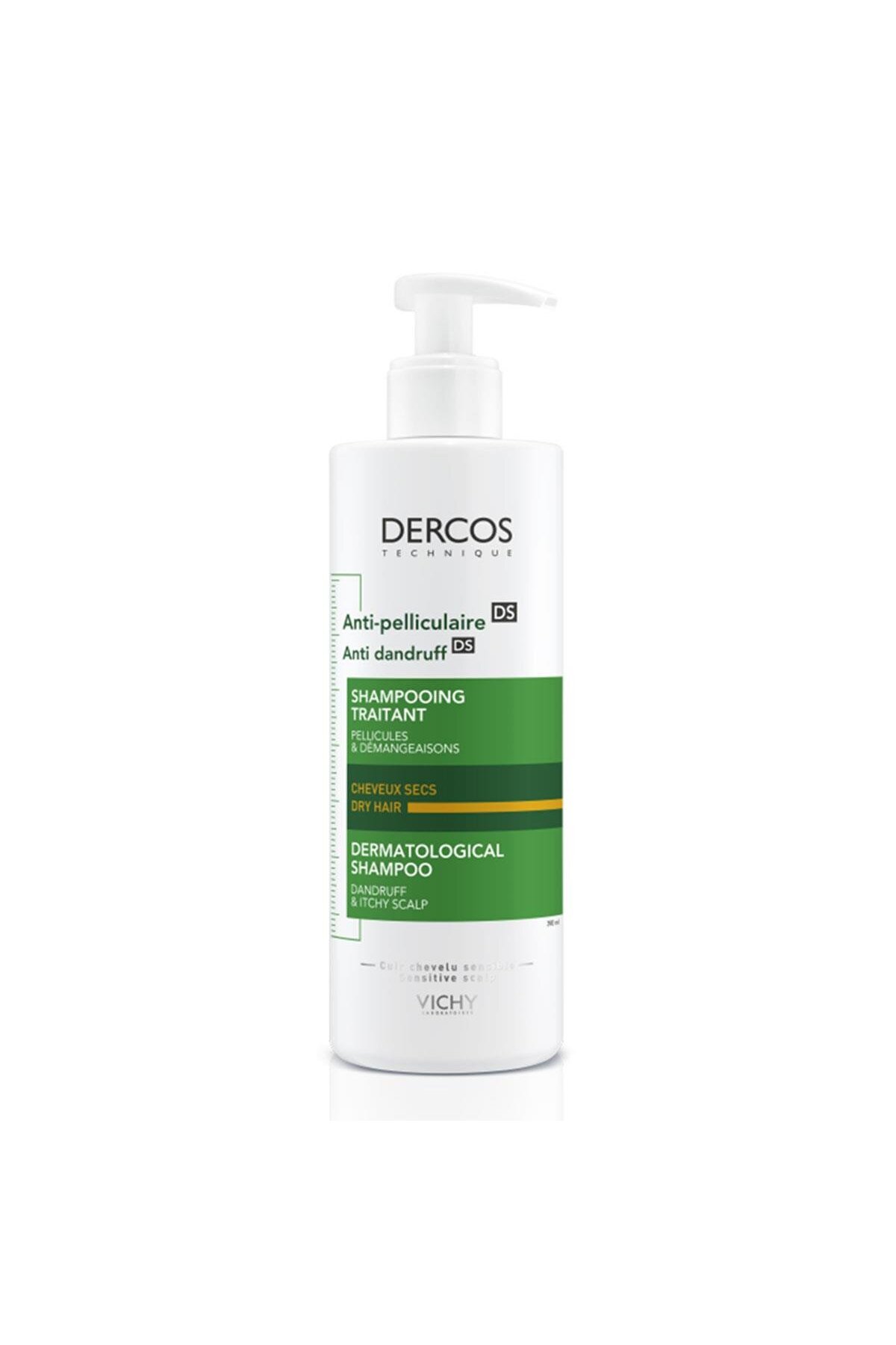 Vichy Dercos Anti-Dandruff Kepek Karşıtı Bakım Şampuanı 390 ml Kuru Saç Derisine Özel...