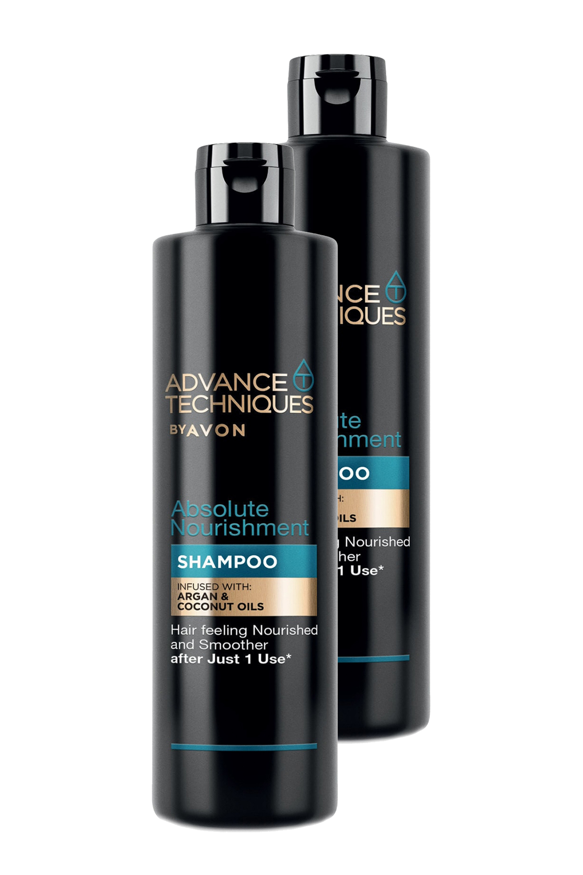 AVON Advance Techniques Argan Yağı İçeren Besleyici Şampuan 400 Ml. İkili Set