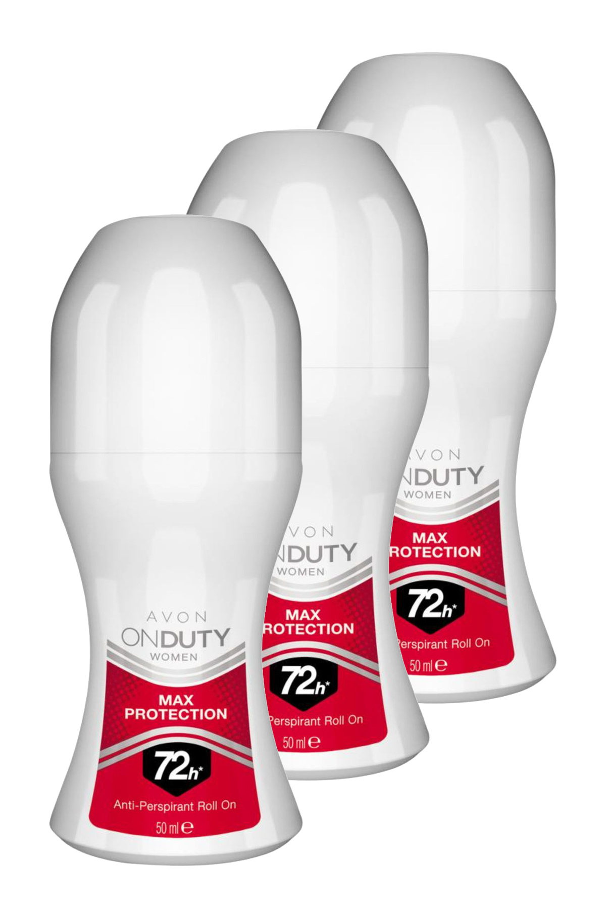 AVON OnDuty Max Protection Kadın Rollon 50 Ml. Üçlü Set