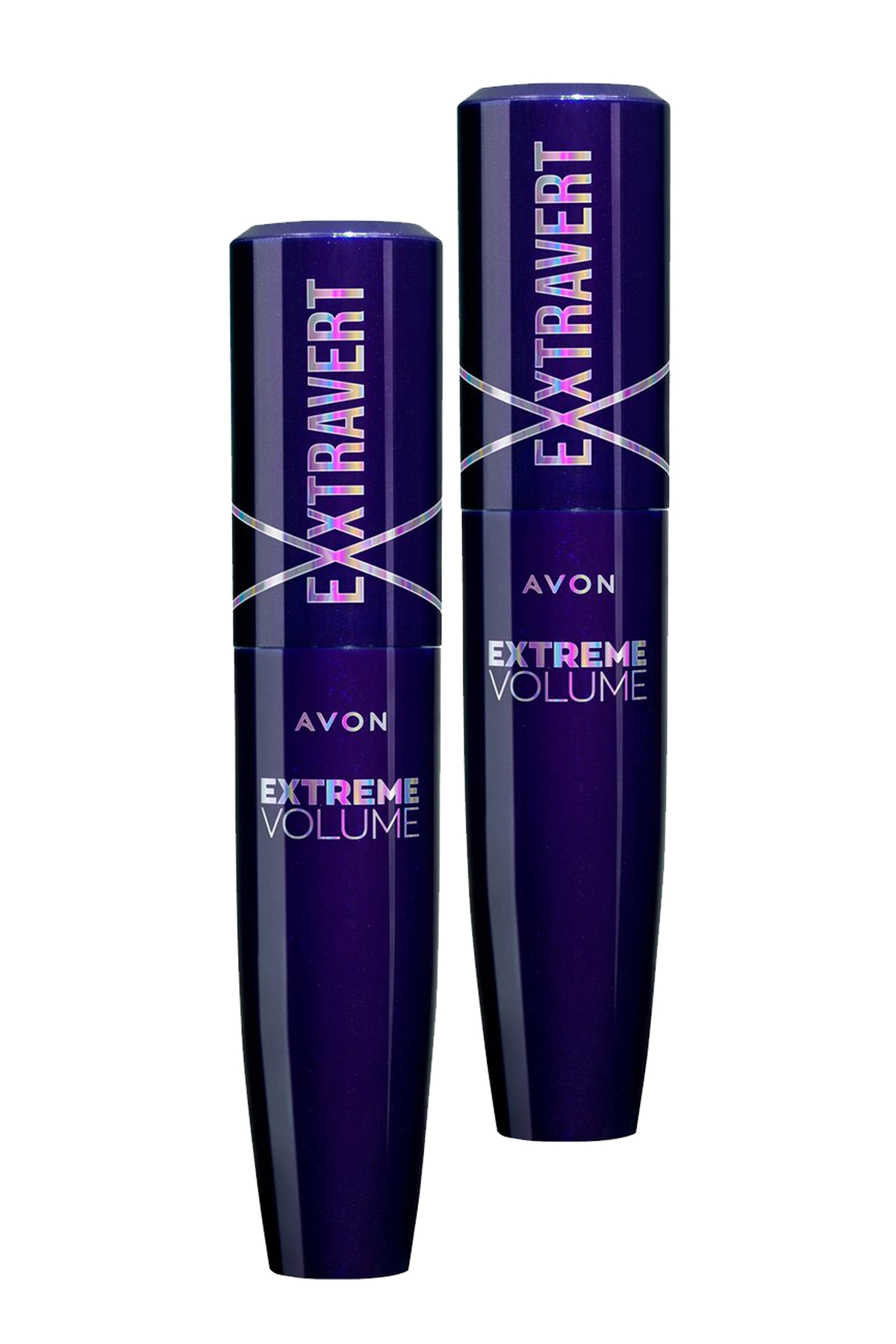 AVON Exxtravert Ekstra Hacim Veren Maskara 9 Ml. Blackest Black İkili Set