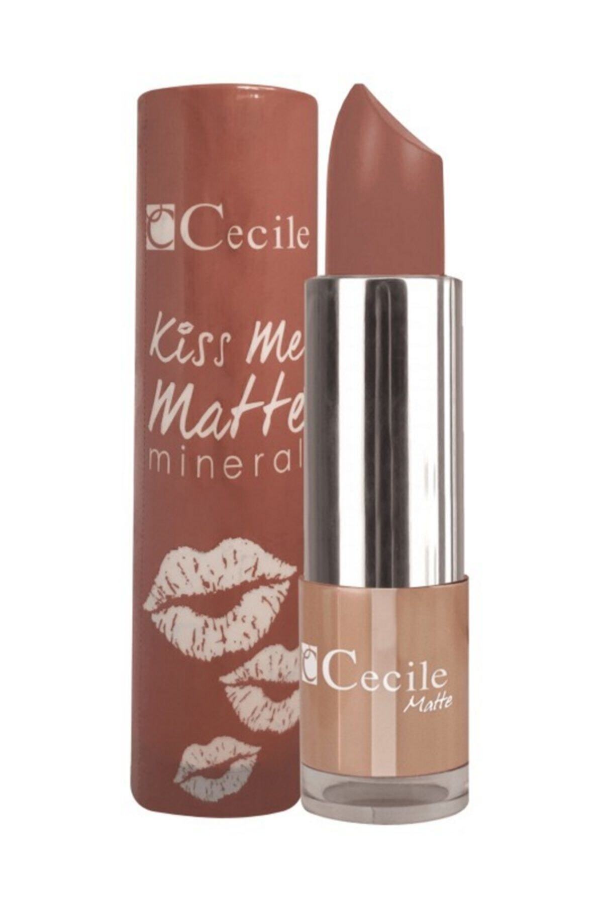Cecile Kiss Me Matte Mineral Mat Ruj 306