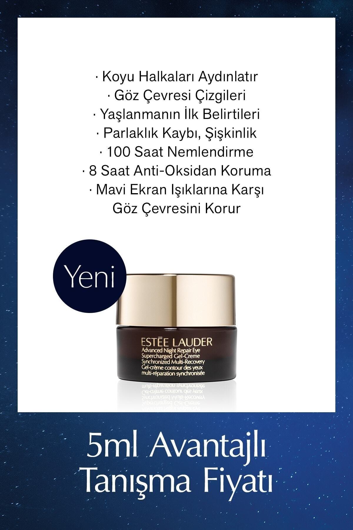 Estee Lauder TRAVEL SİZE EYE CREAM - ADVANCED NİGHT REPAİR SUPERCHARGED GEL EYE CREAM 5ML GKÜRN1132
