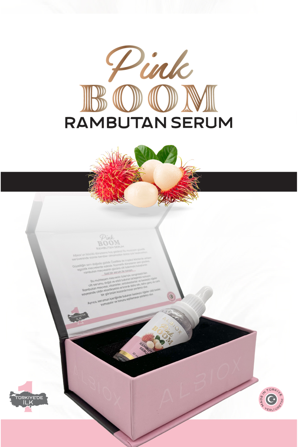 Albiox Pinkboom Rambutan Serum 30 ml