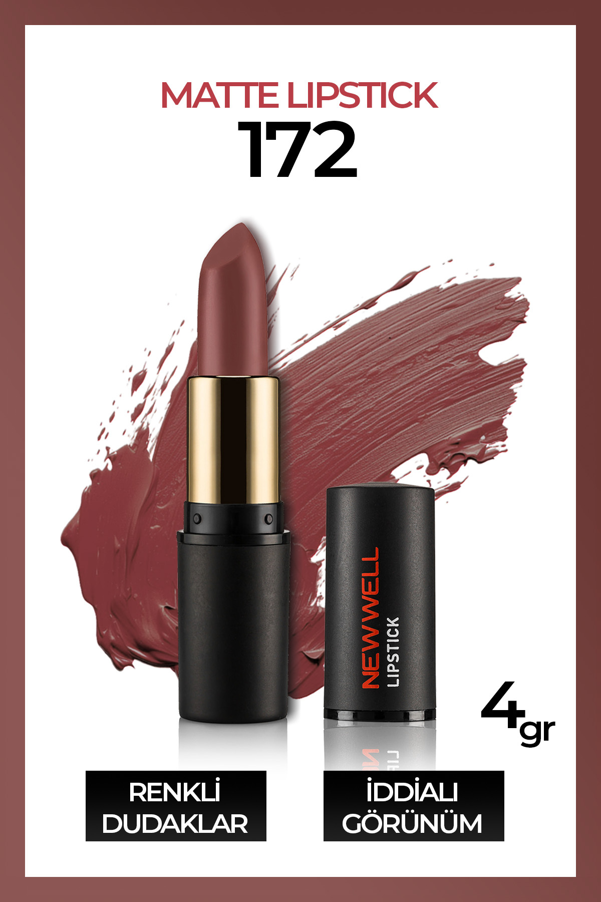 New Well Ruj - Lipstick 172 8680923305578