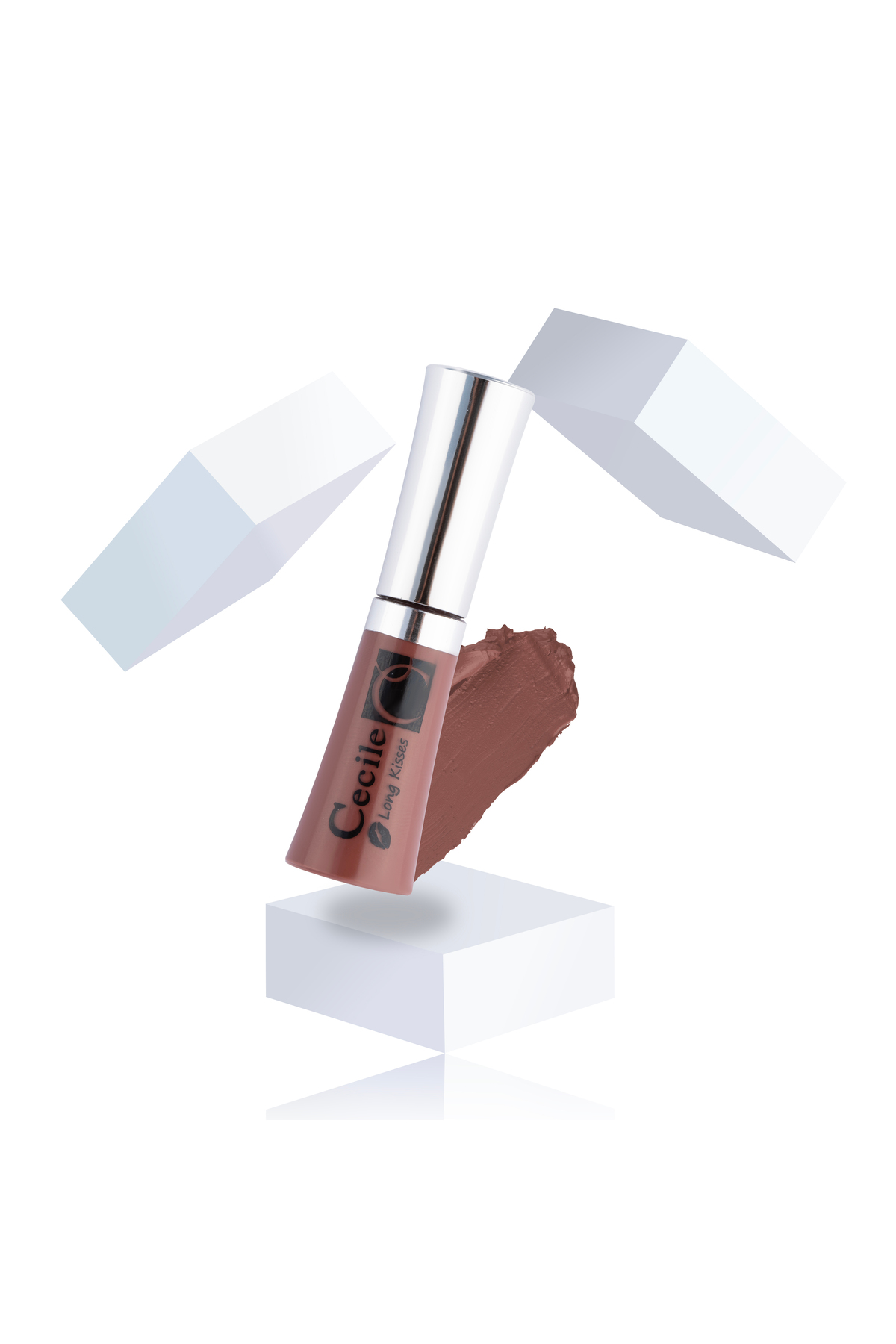 Cecile Long Kisses Lipgloss Likit Kalıcı Ruj No:35 Chocolate Fondue