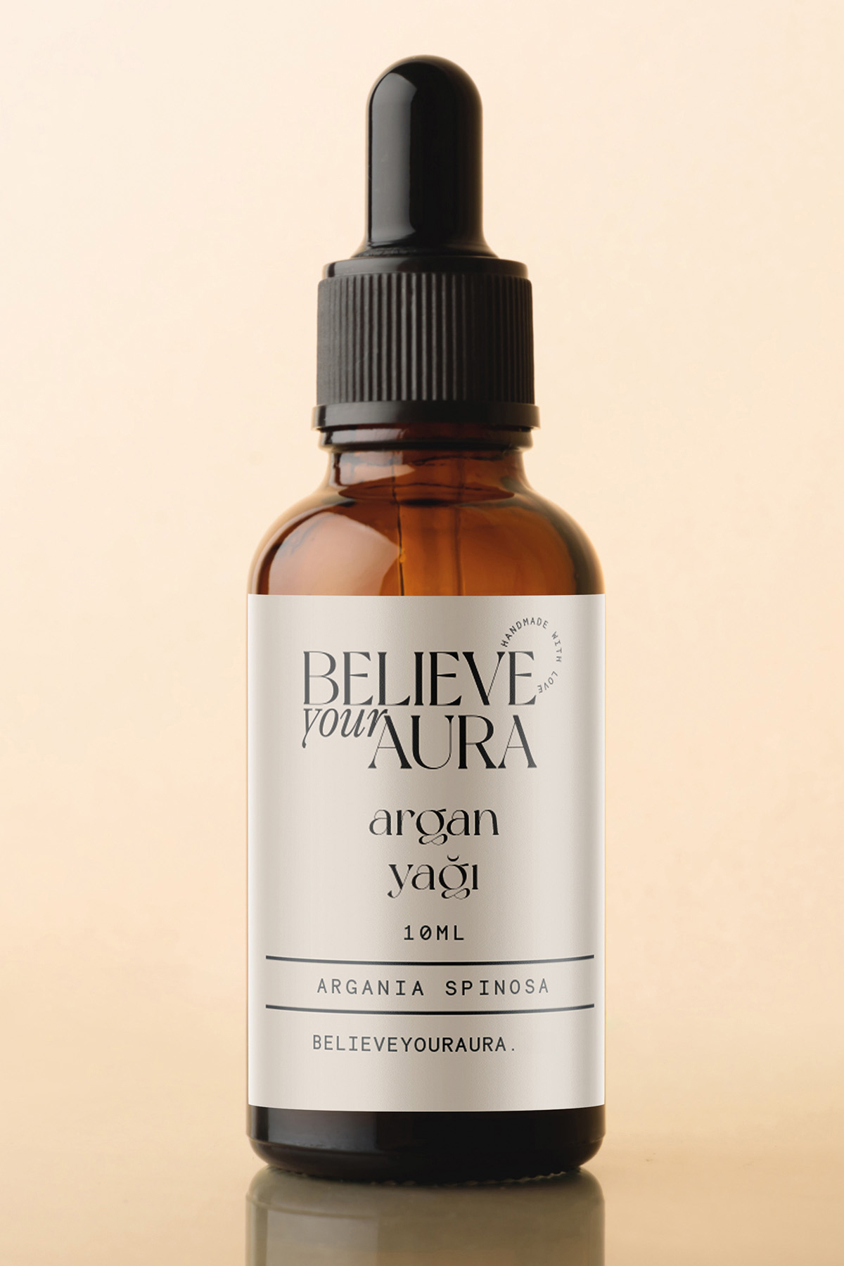 Believe Your Aura Argan Yağı - %100 Saf Ve Doğal Cilt Ve Saç Bakım Yağı - Argan Oil - 10 ml