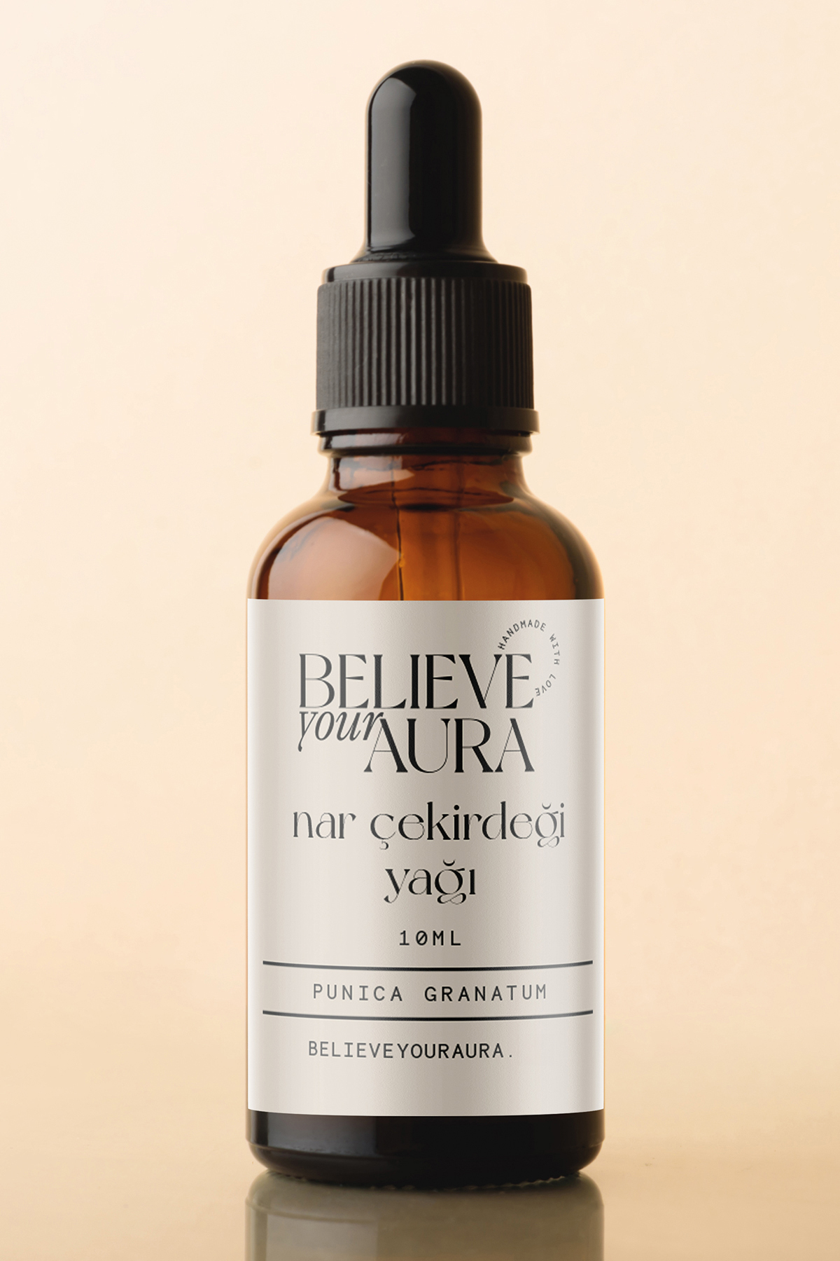 Believe Your Aura Nar Çekirdeği Yağı - %100 Saf Ve Doğal Cilt Ve Saç Bakım Yağı - Pomegranate Oil - 10 ml