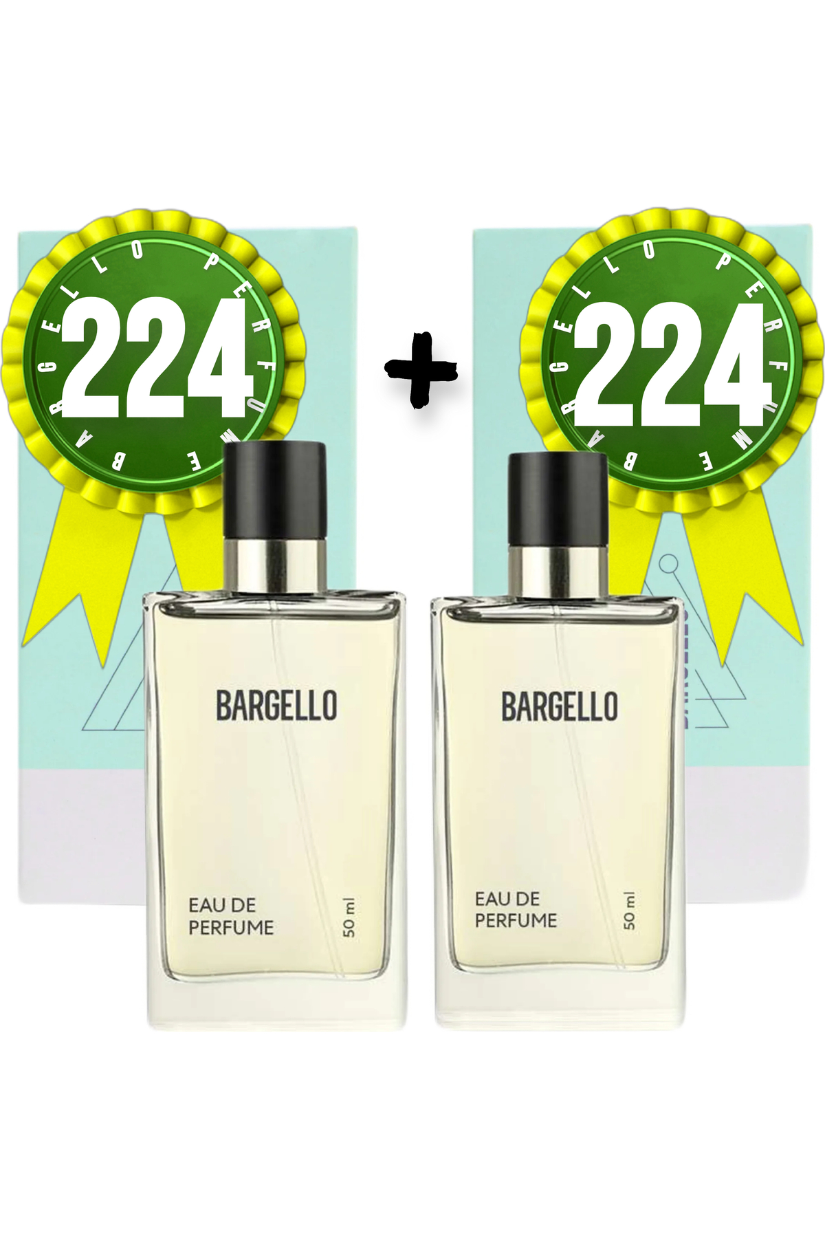 Bargello 224 edp Unisex Parfüm Floral 2 Adet 50 Ml