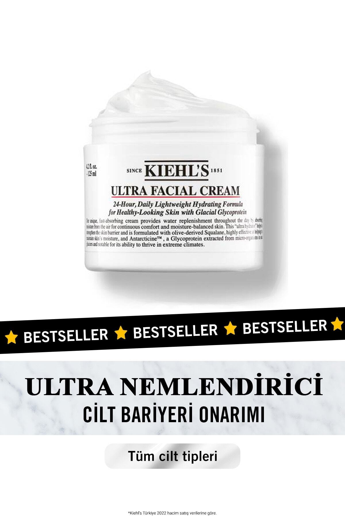 Kiehl's Cilt Bariyerini Güçlendirici ve 3 Kat Daha Nemlendirici Günlük Krem 125 ml