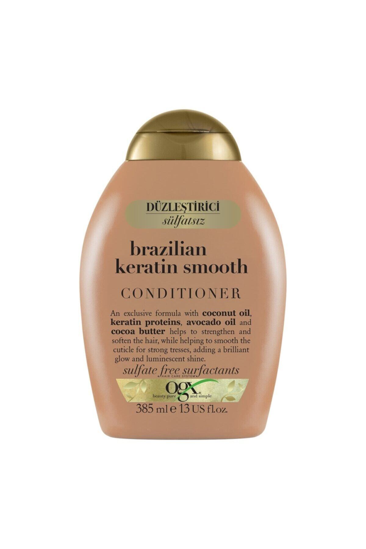 OGX Sülfatsız Kabaran Saçlar İçin Yatıştırıcı Düzleştirici Saç Kremi 385 Ml
