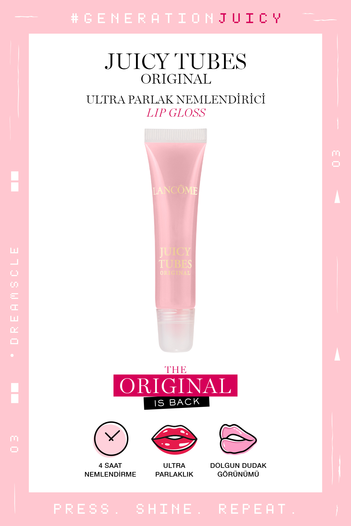 Lancome Juicy Tubes Nemlendirici Lip Gloss Dudak Parlatıcısı 03 Dreamsicle 3605972352248