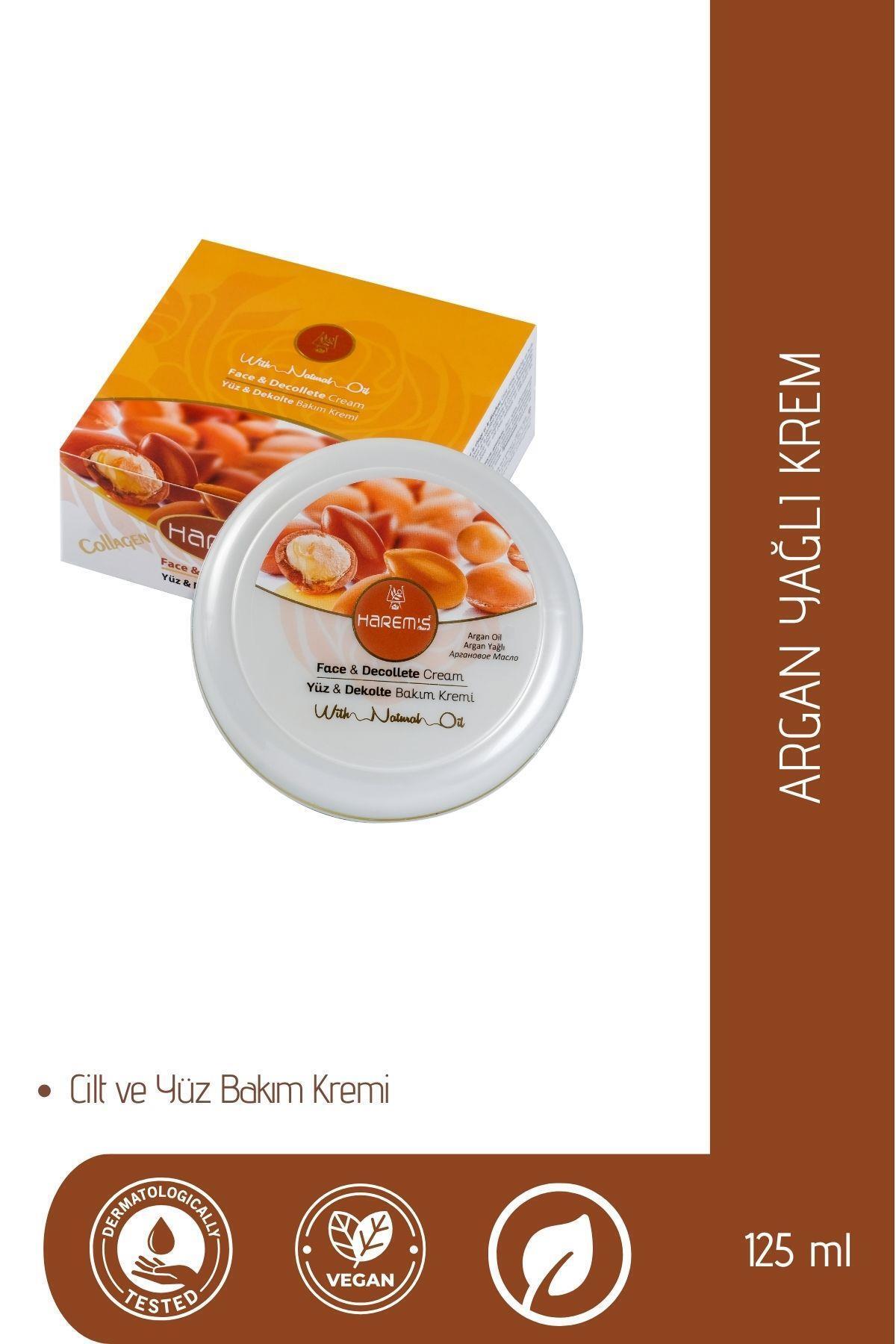 HAREM'S Harems Argan Cilt Bakım Kremi 125 ml